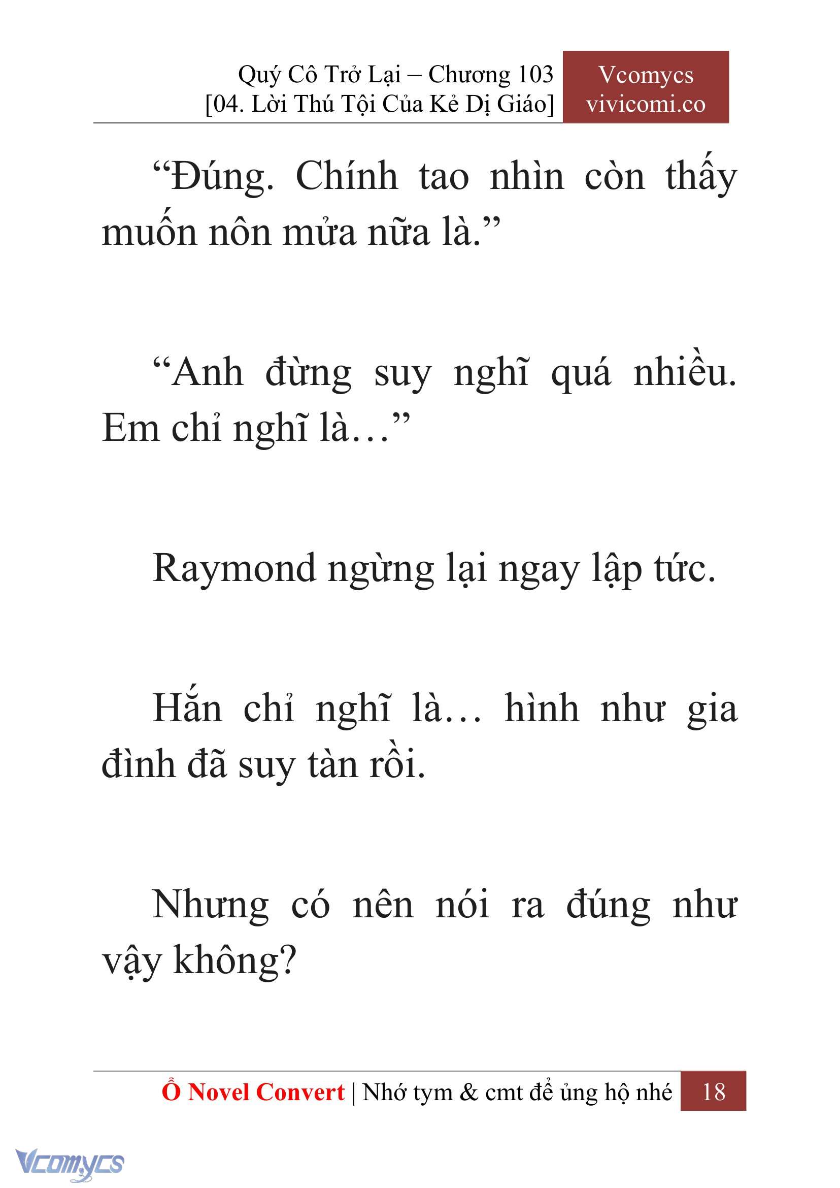[Novel] Quý Cô Trở Lại Chapter 103 - Trang 21