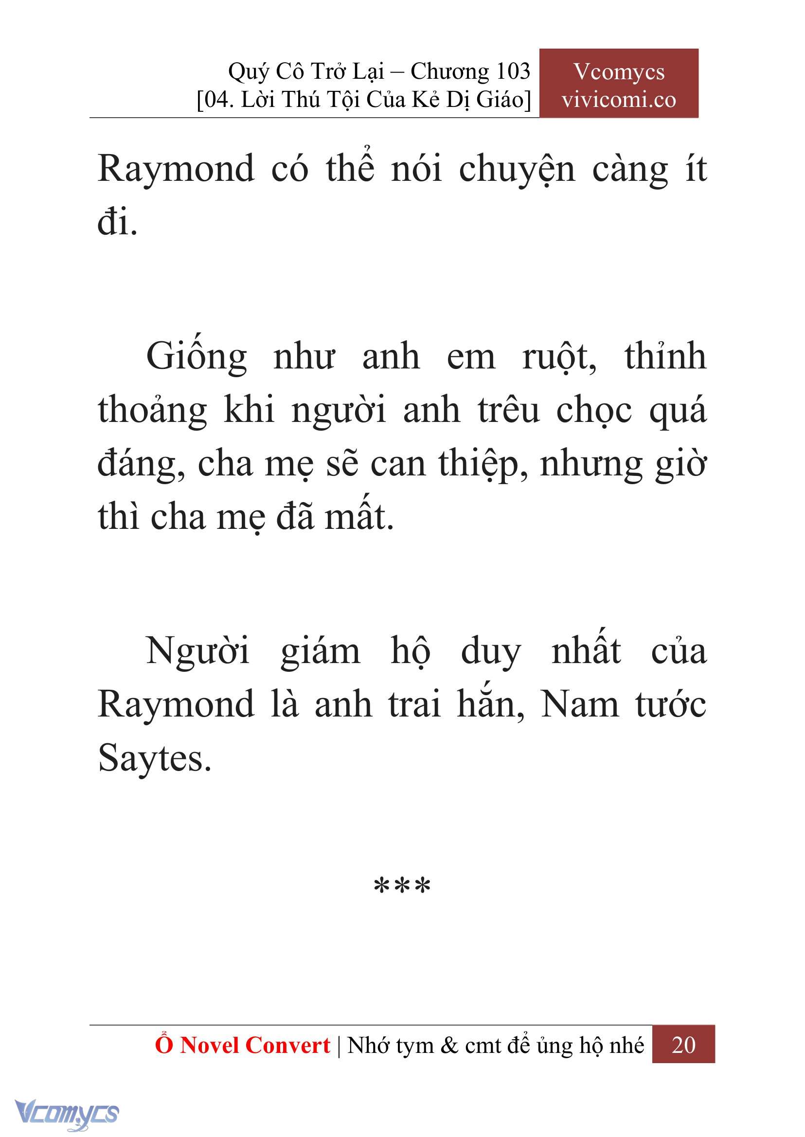 [Novel] Quý Cô Trở Lại Chapter 103 - Trang 23