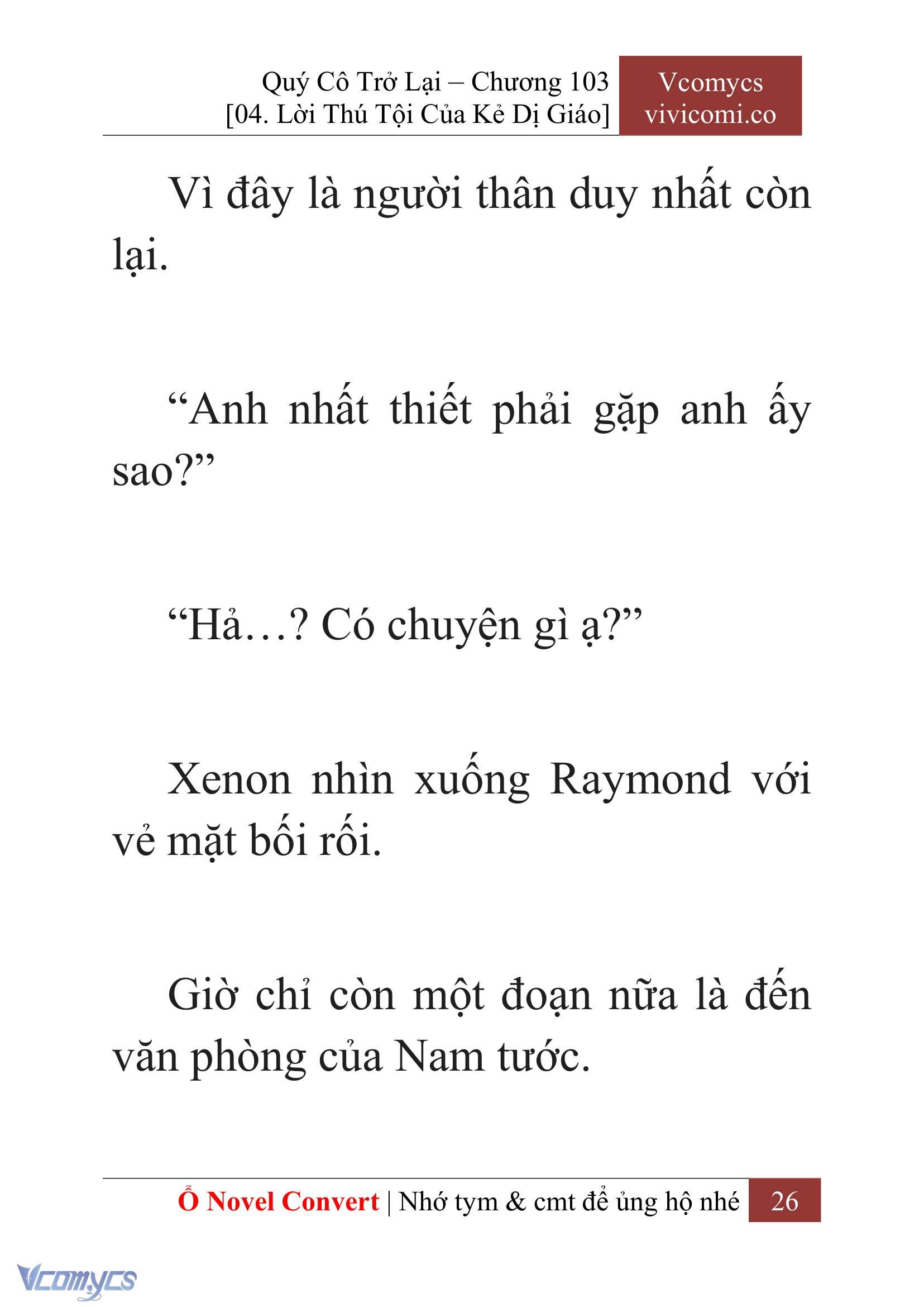 [Novel] Quý Cô Trở Lại Chapter 103 - Trang 29