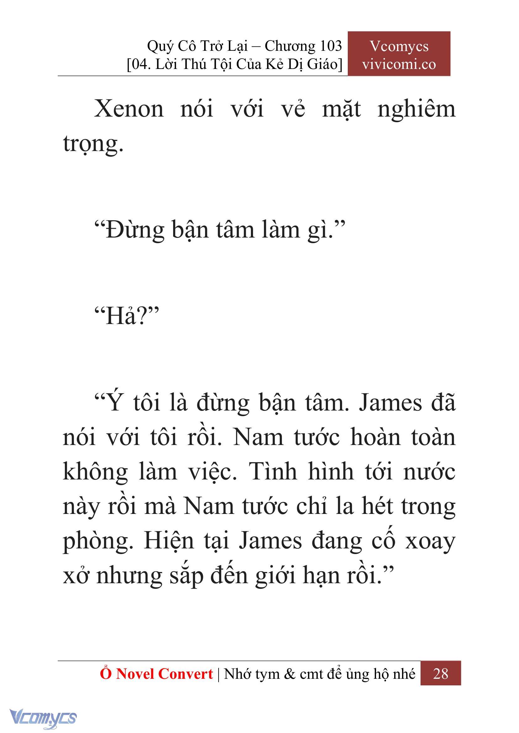 [Novel] Quý Cô Trở Lại Chapter 103 - Trang 31