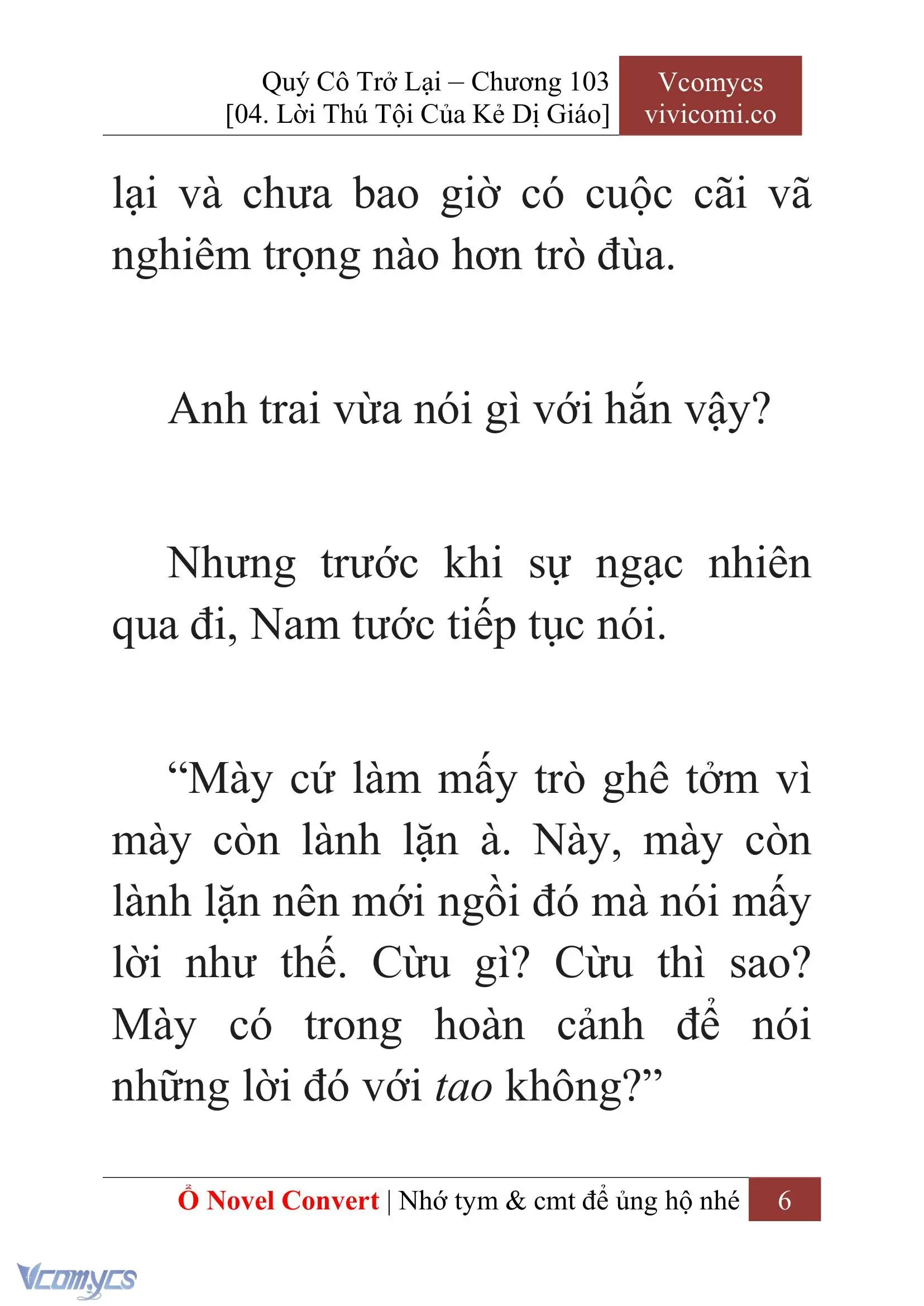 [Novel] Quý Cô Trở Lại Chapter 103 - Trang 9