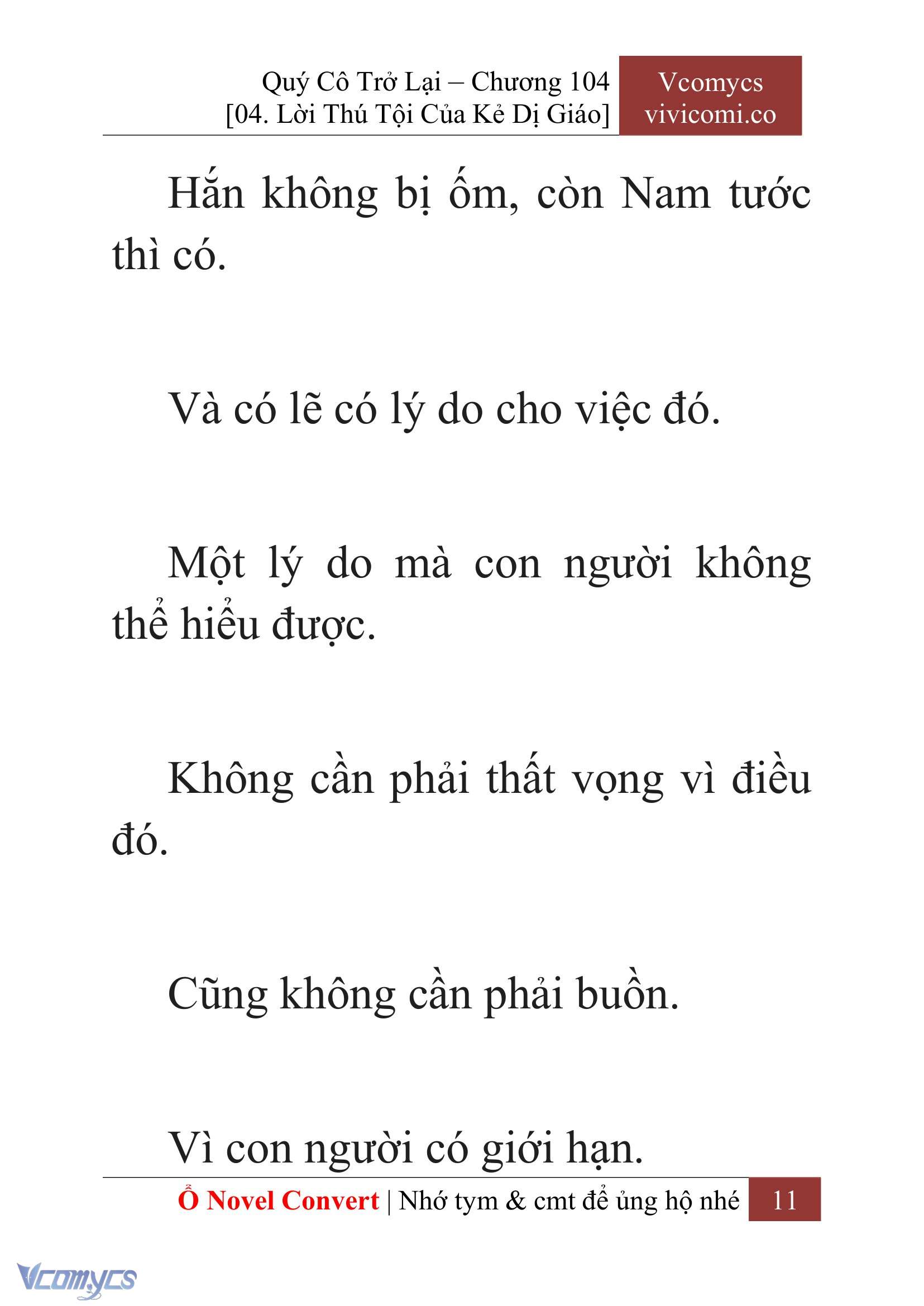 [Novel] Quý Cô Trở Lại Chapter 104 - Trang 14