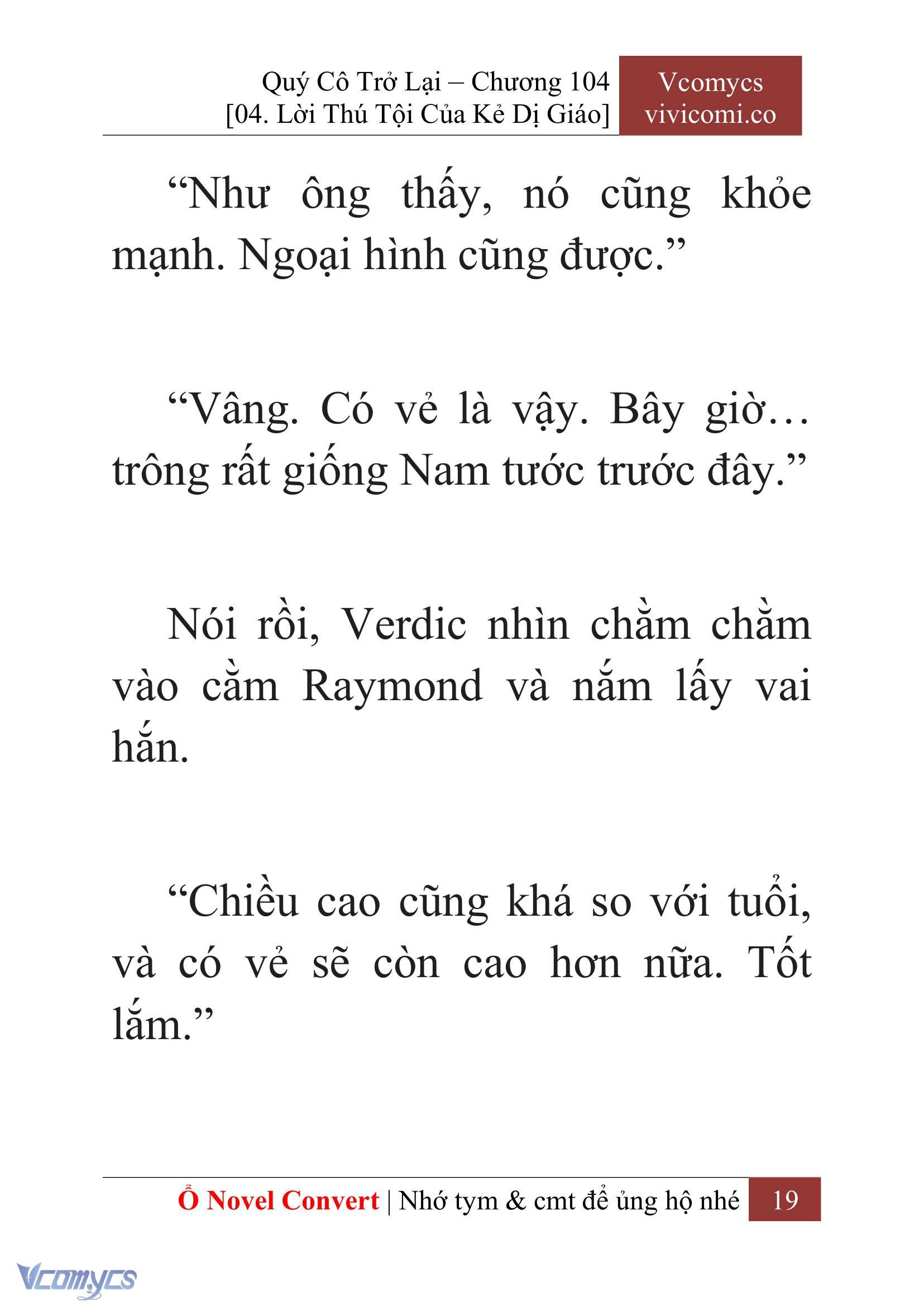 [Novel] Quý Cô Trở Lại Chapter 104 - Trang 22