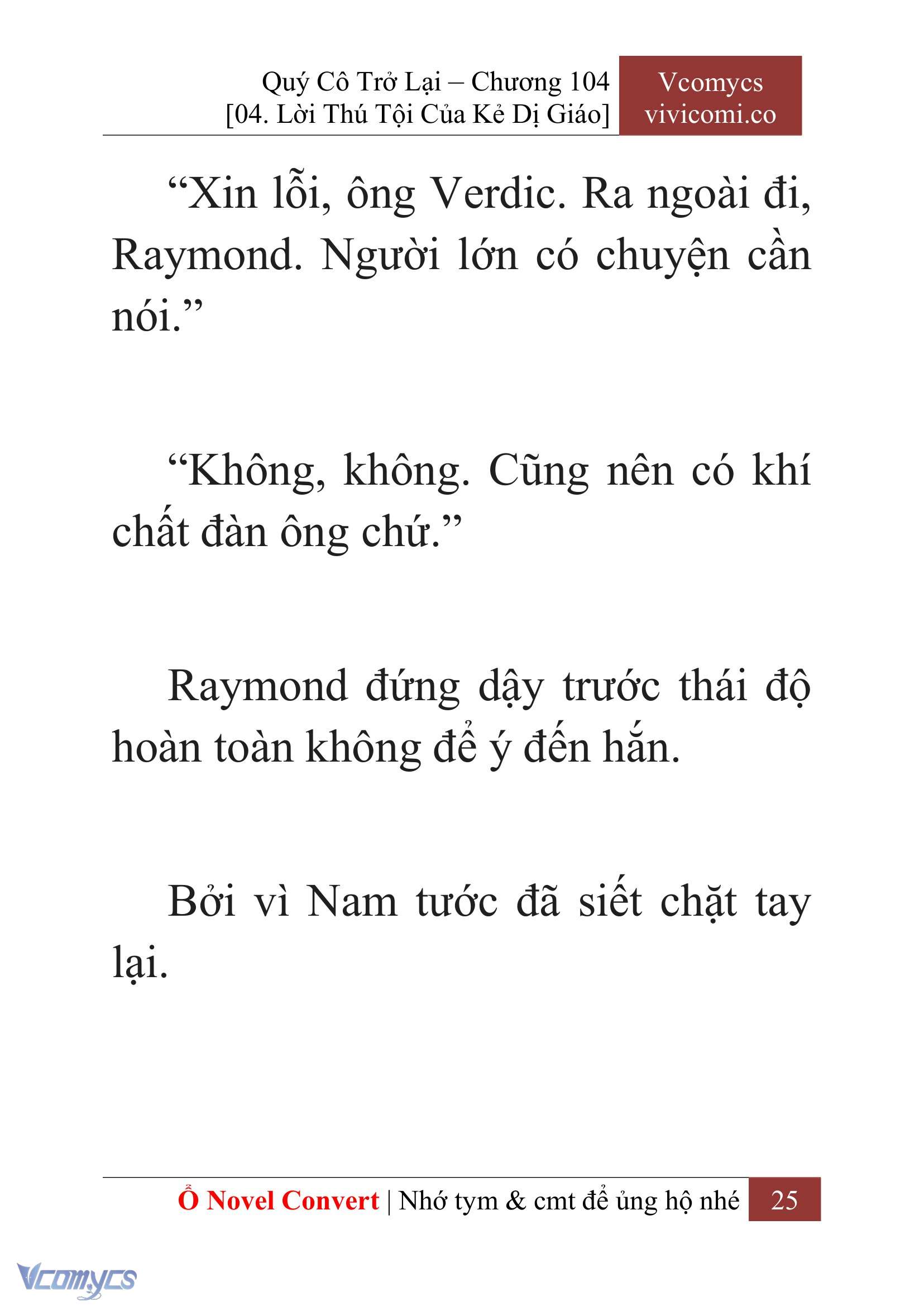 [Novel] Quý Cô Trở Lại Chapter 104 - Trang 28
