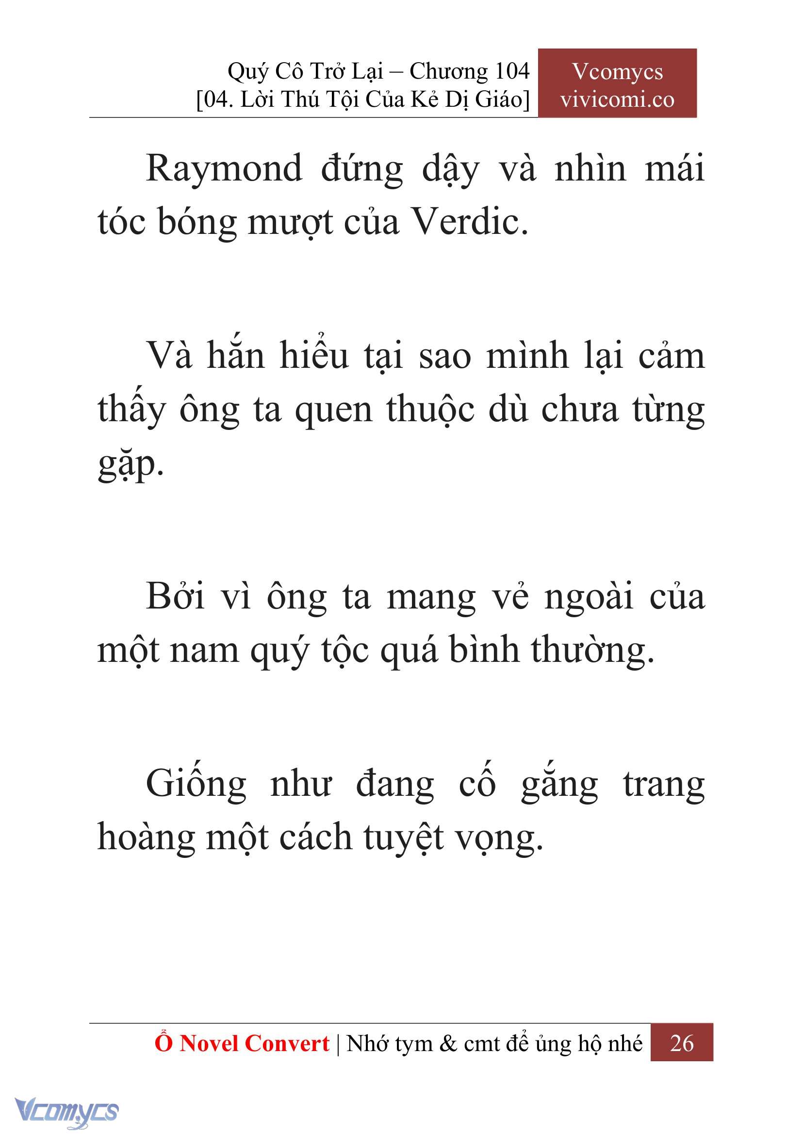 [Novel] Quý Cô Trở Lại Chapter 104 - Trang 29