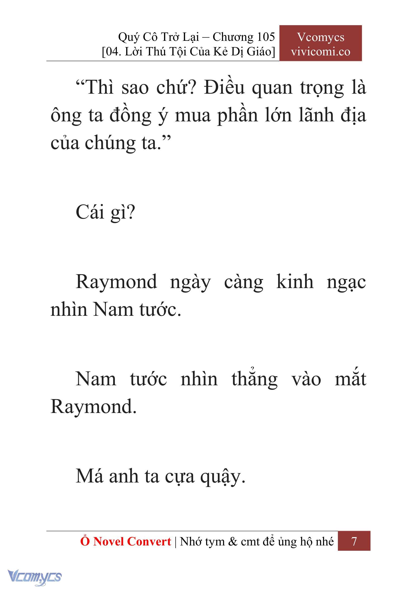 [Novel] Quý Cô Trở Lại Chapter 105 - Trang 10