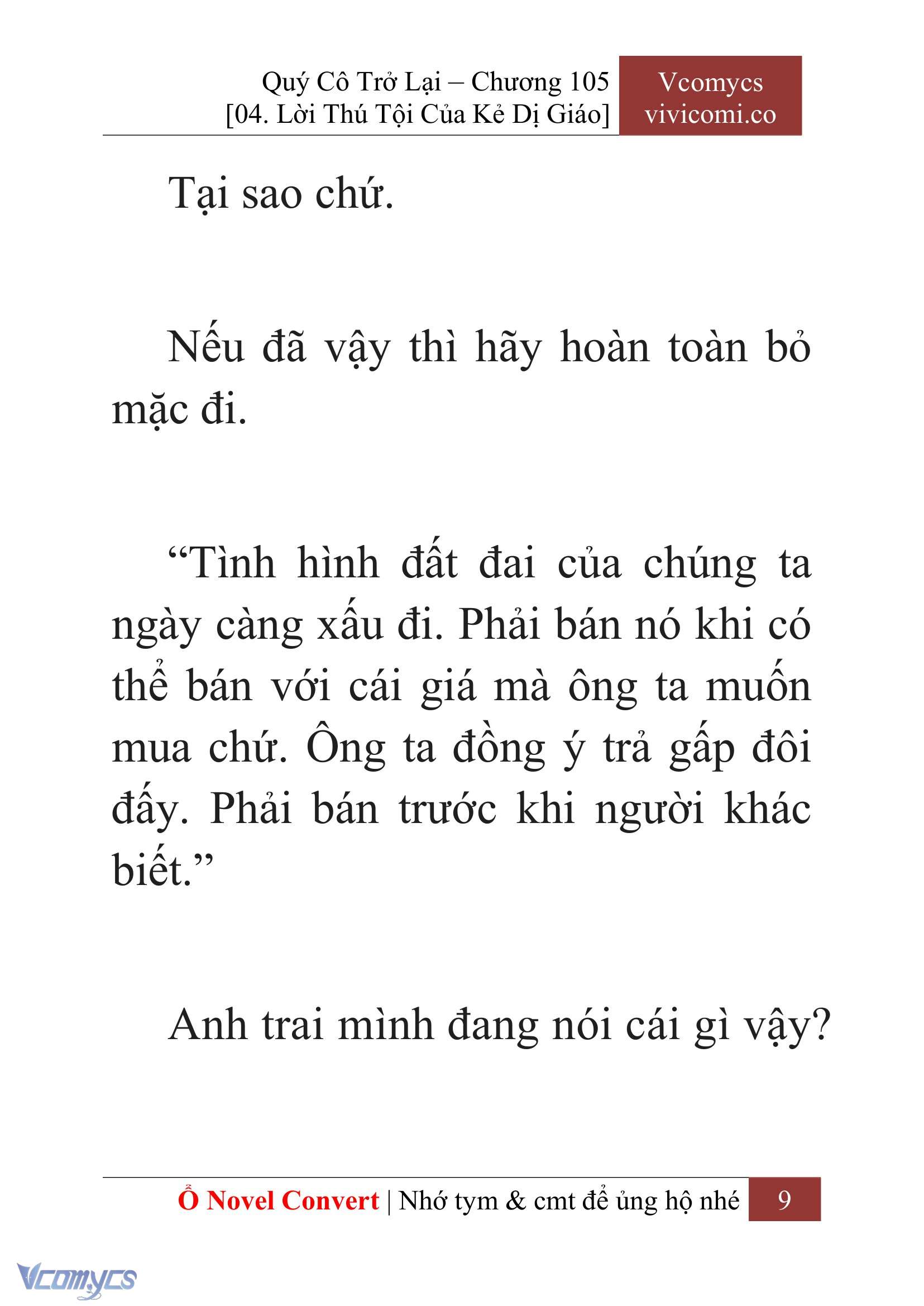 [Novel] Quý Cô Trở Lại Chapter 105 - Trang 12