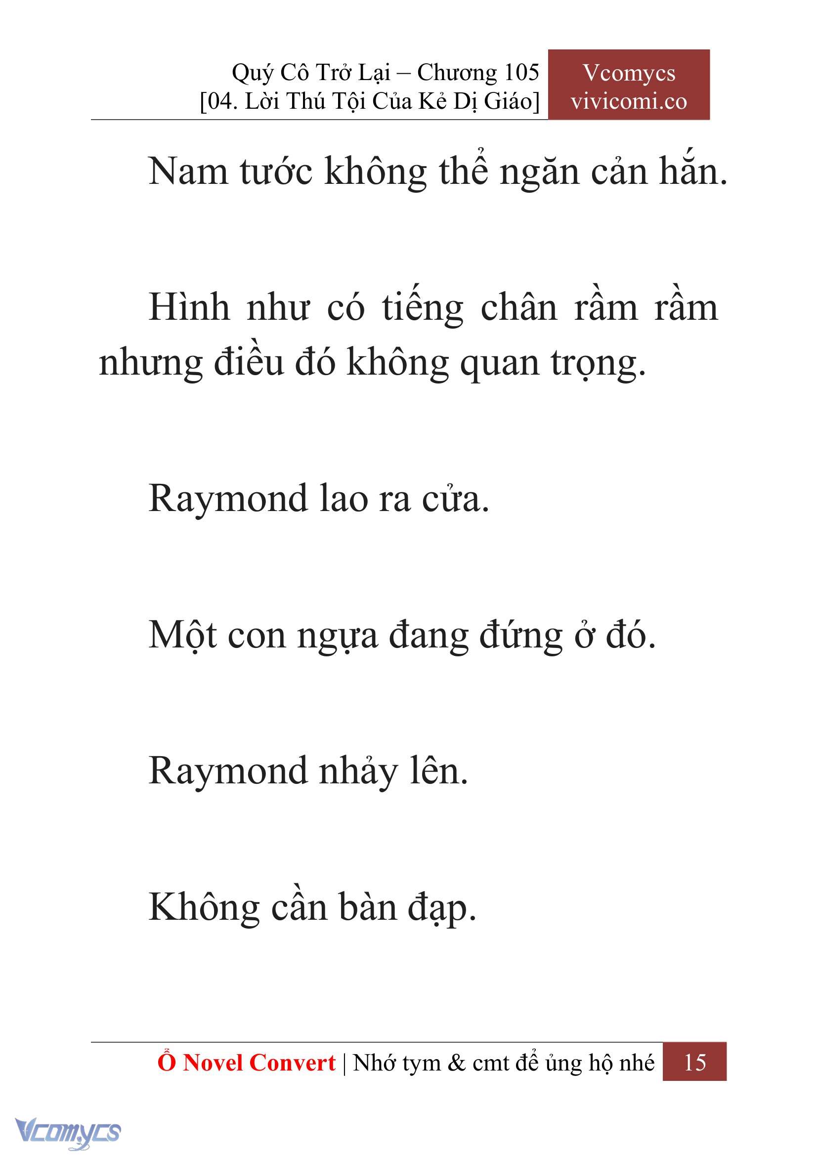 [Novel] Quý Cô Trở Lại Chapter 105 - Trang 18