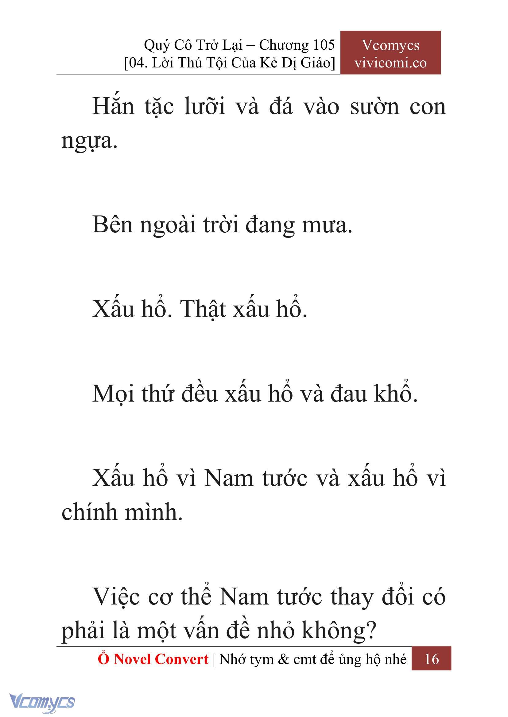 [Novel] Quý Cô Trở Lại Chapter 105 - Trang 19
