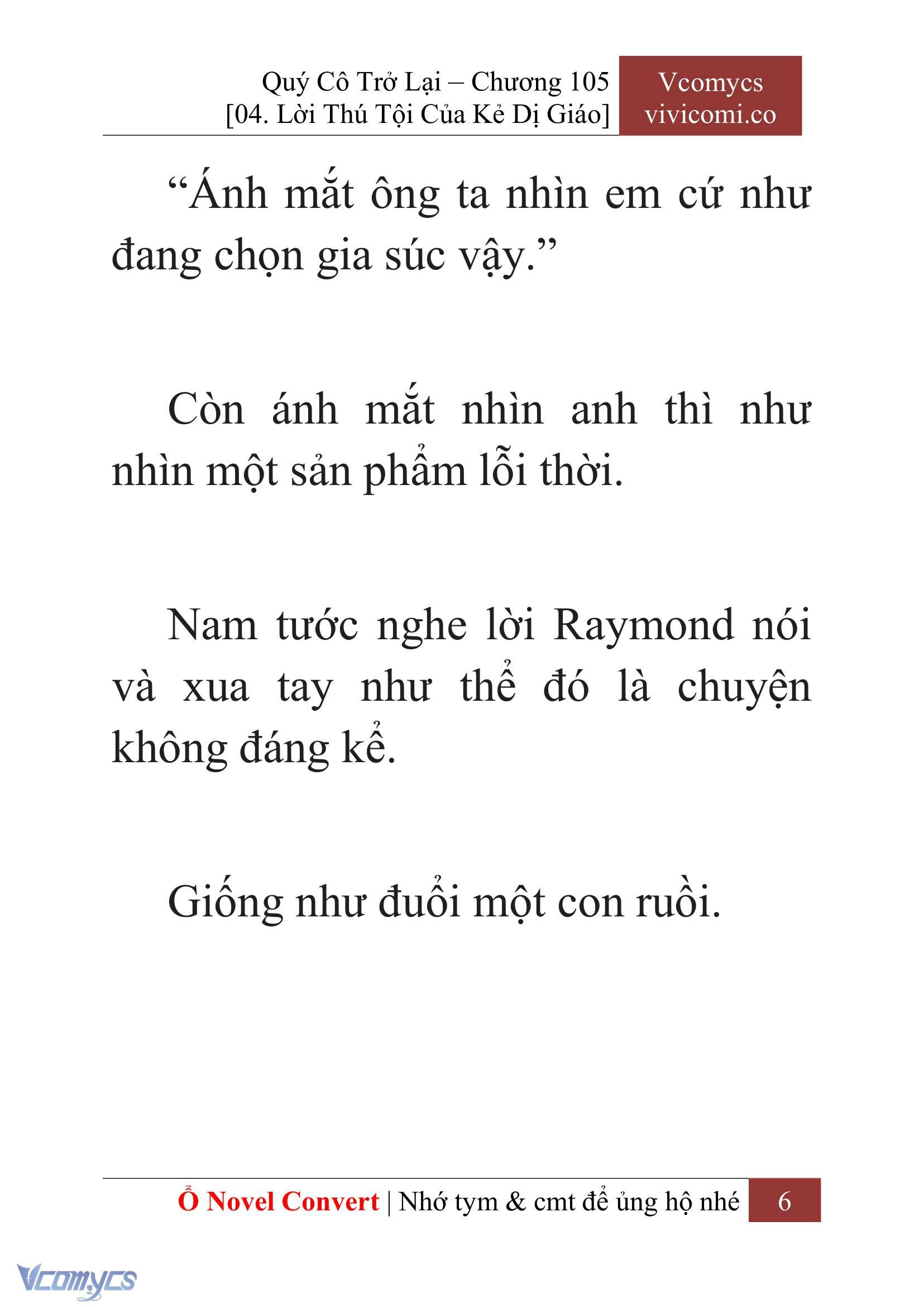 [Novel] Quý Cô Trở Lại Chapter 105 - Trang 9