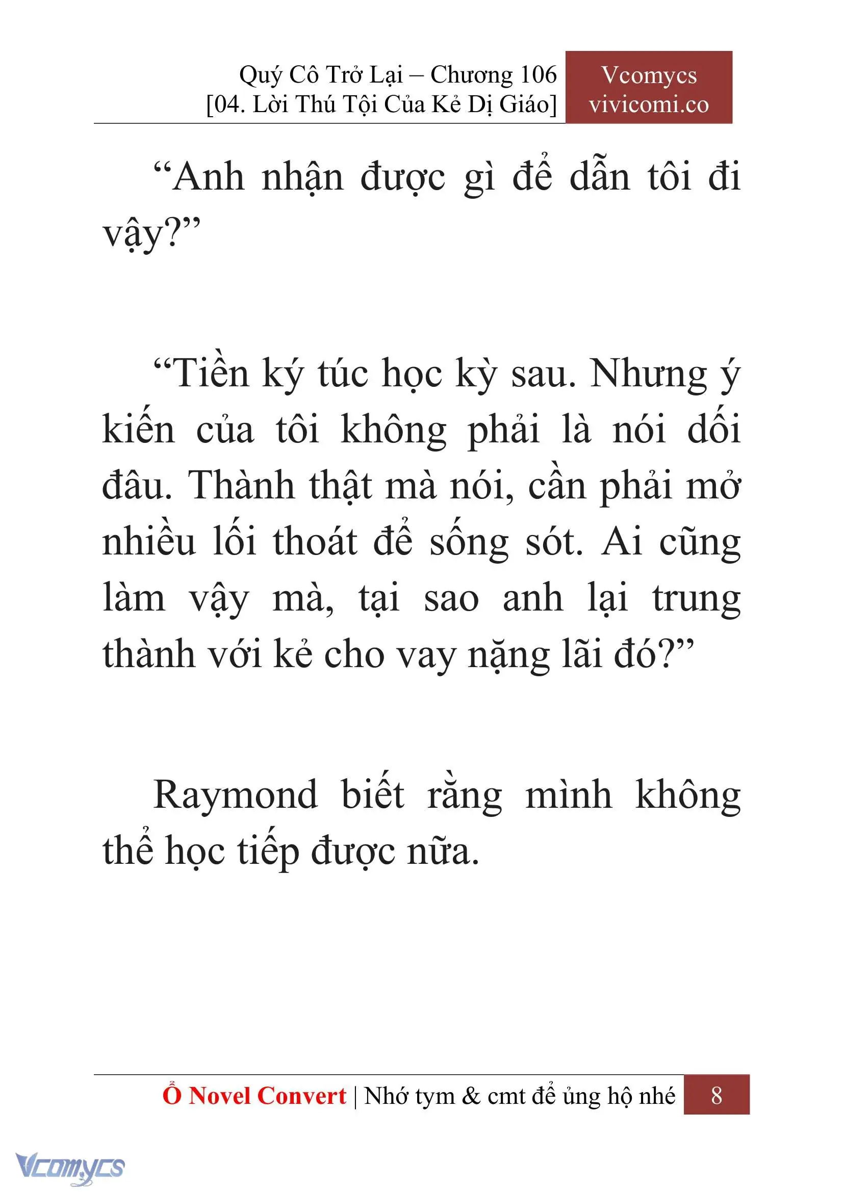 [Novel] Quý Cô Trở Lại Chapter 106 - Trang 11
