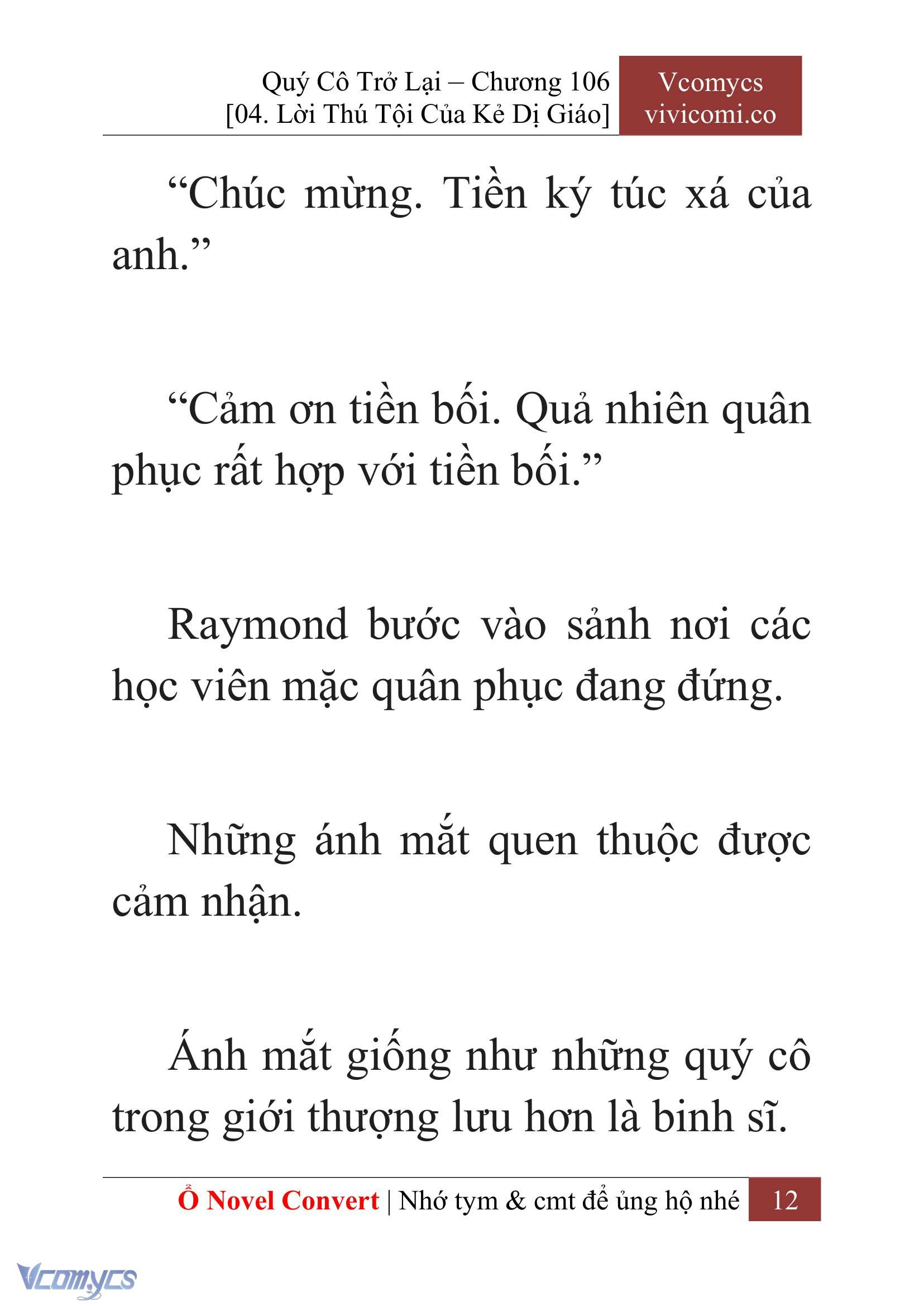 [Novel] Quý Cô Trở Lại Chapter 106 - Trang 15