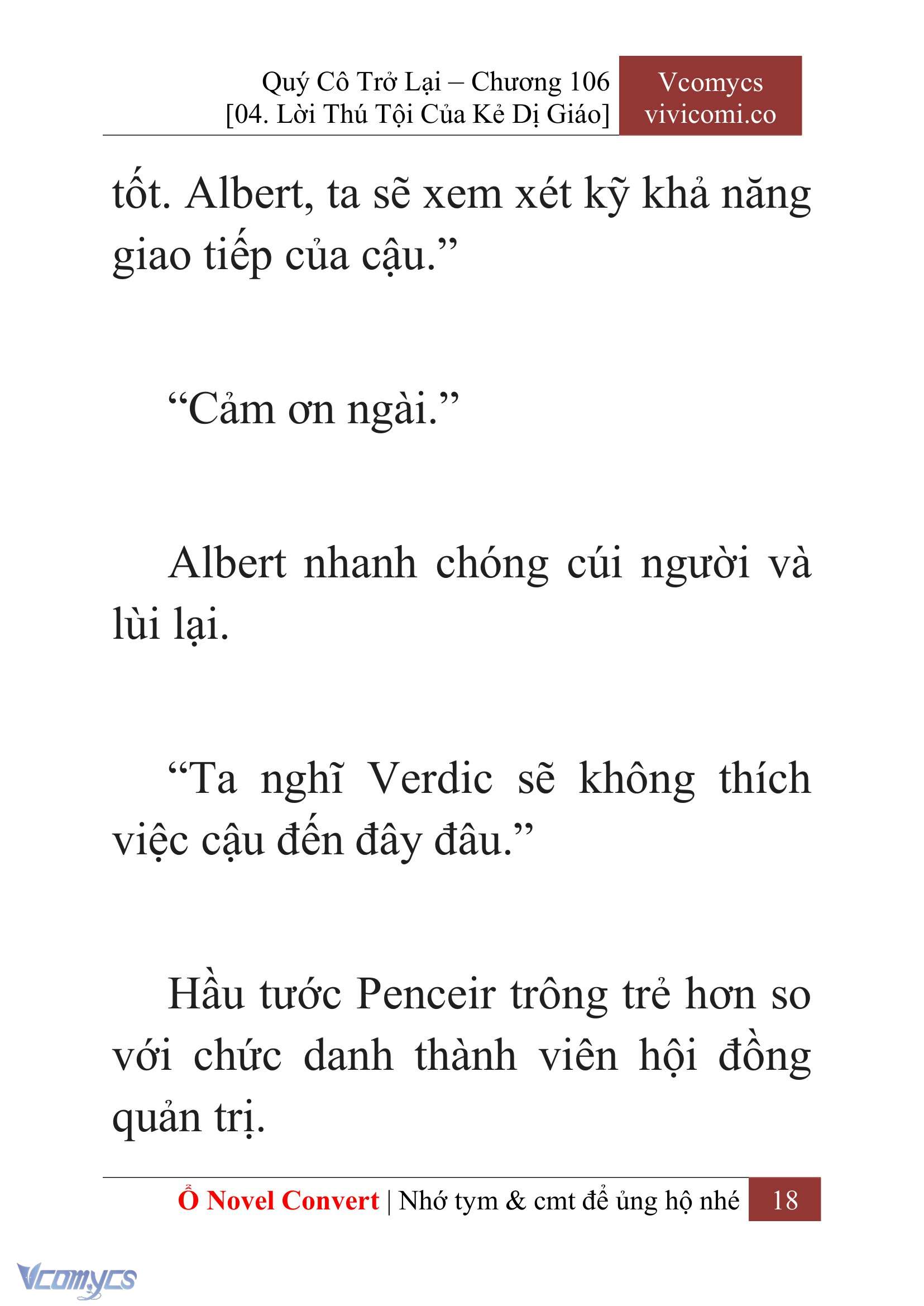 [Novel] Quý Cô Trở Lại Chapter 106 - Trang 21