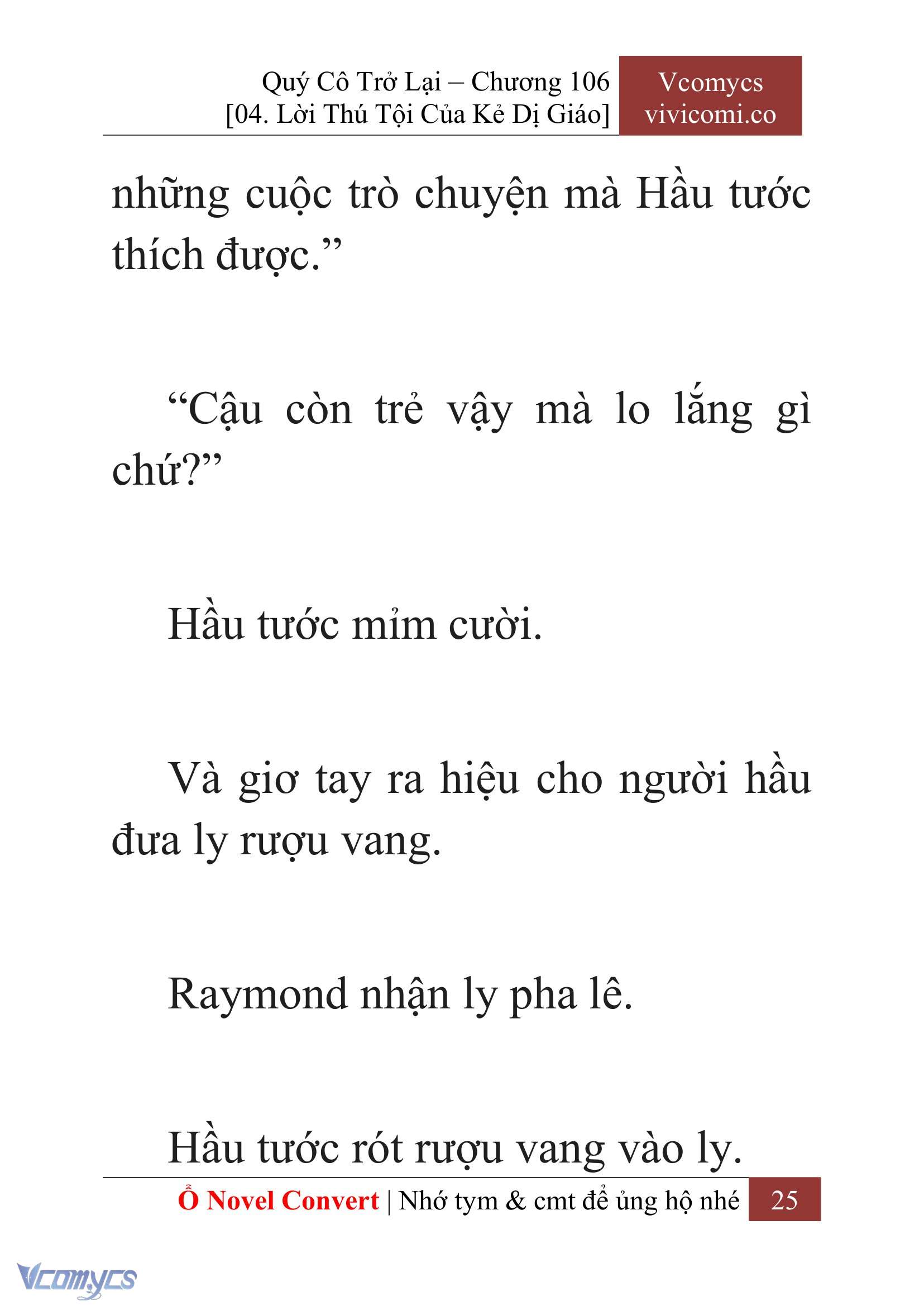 [Novel] Quý Cô Trở Lại Chapter 106 - Trang 28