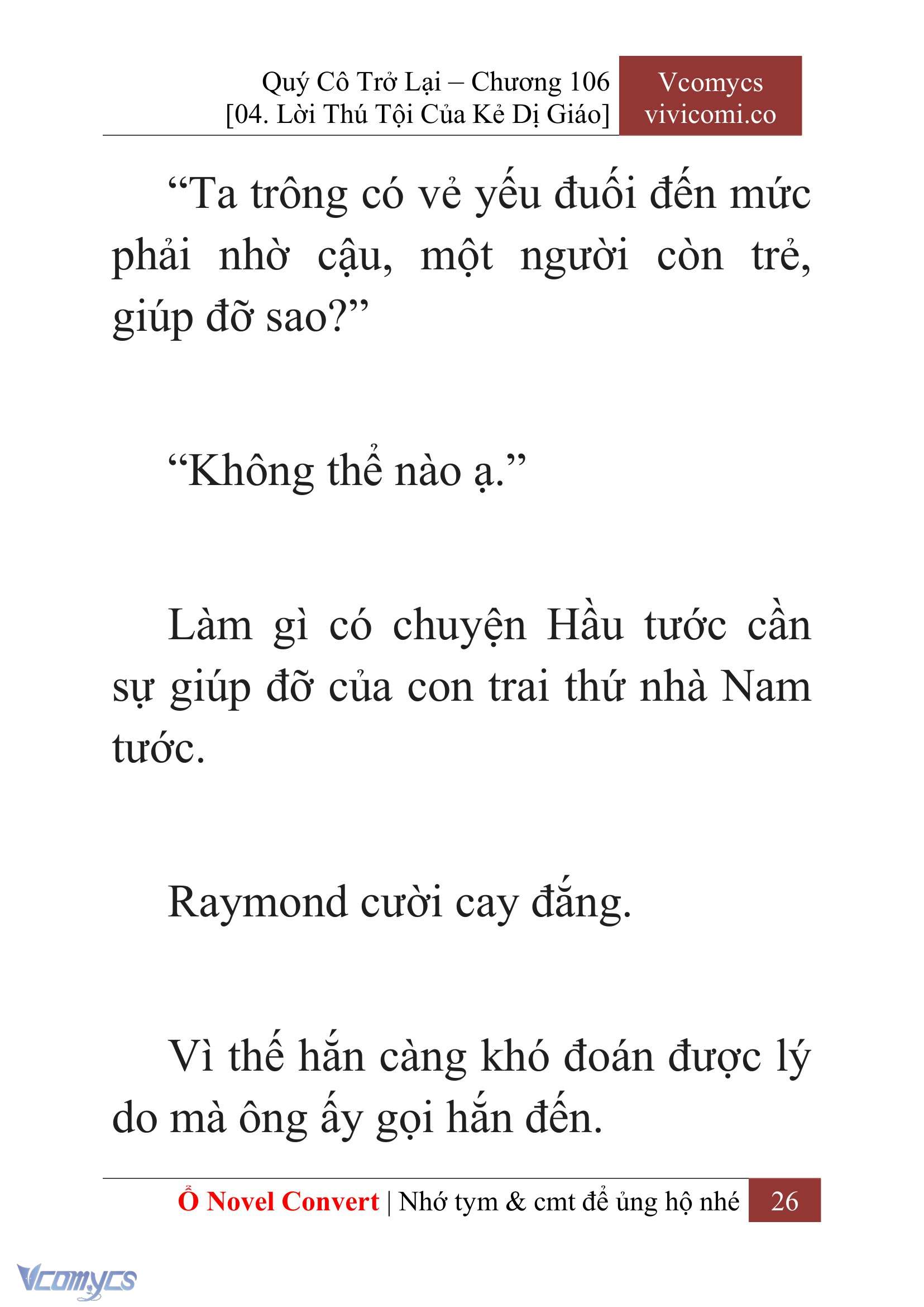 [Novel] Quý Cô Trở Lại Chapter 106 - Trang 29
