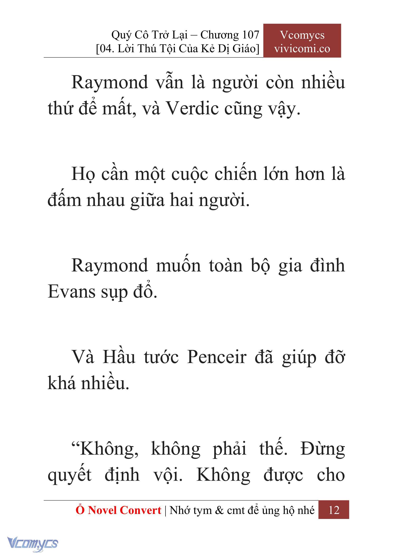 [Novel] Quý Cô Trở Lại Chapter 107 - Trang 15