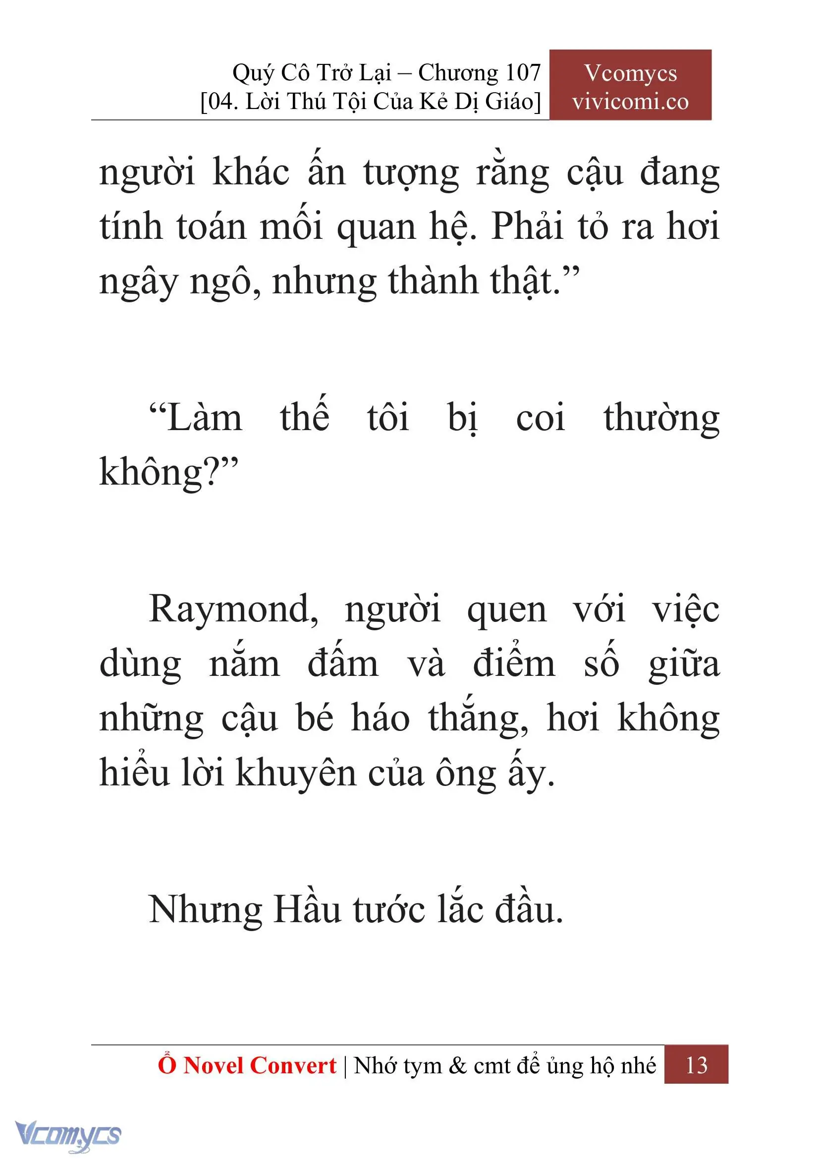 [Novel] Quý Cô Trở Lại Chapter 107 - Trang 16