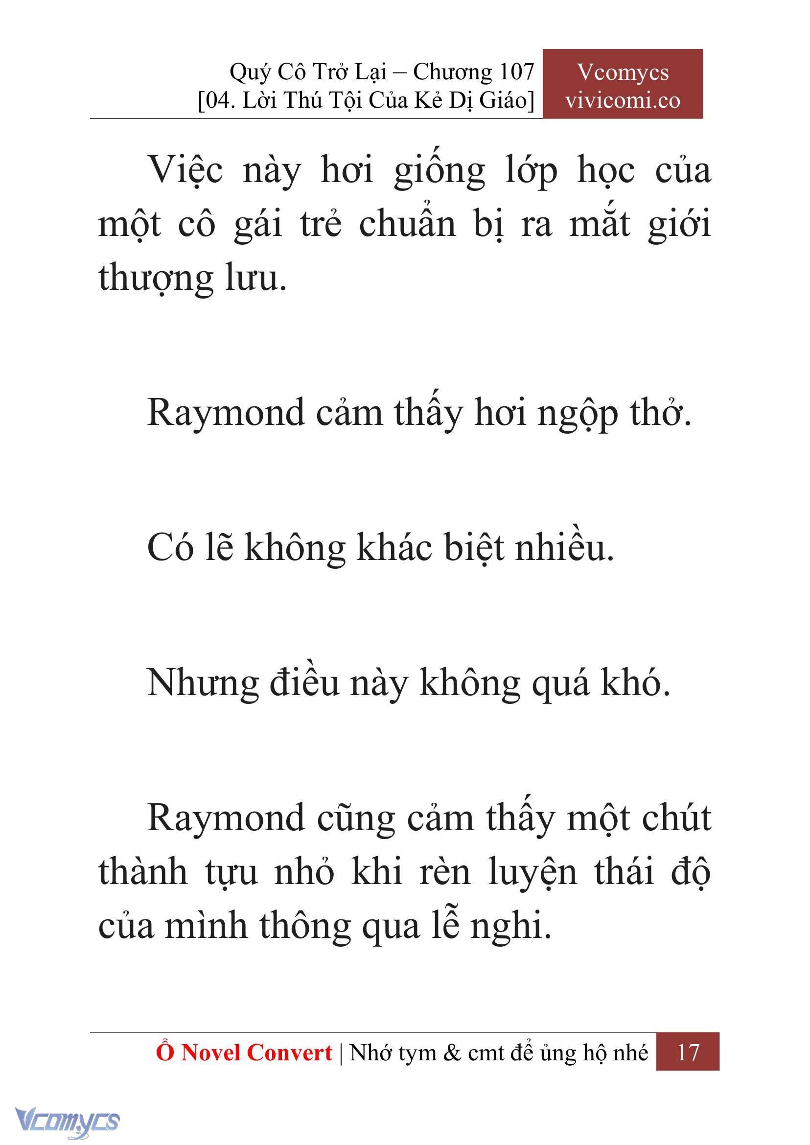 [Novel] Quý Cô Trở Lại Chapter 107 - Trang 20
