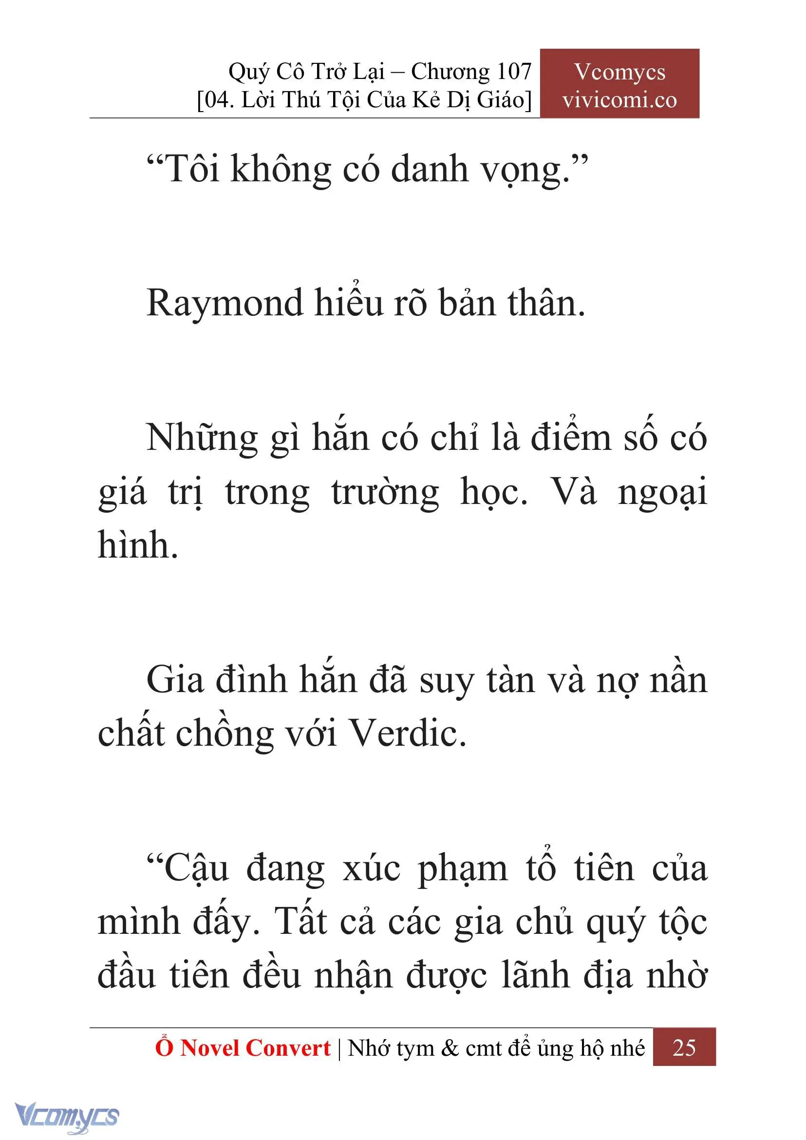 [Novel] Quý Cô Trở Lại Chapter 107 - Trang 28