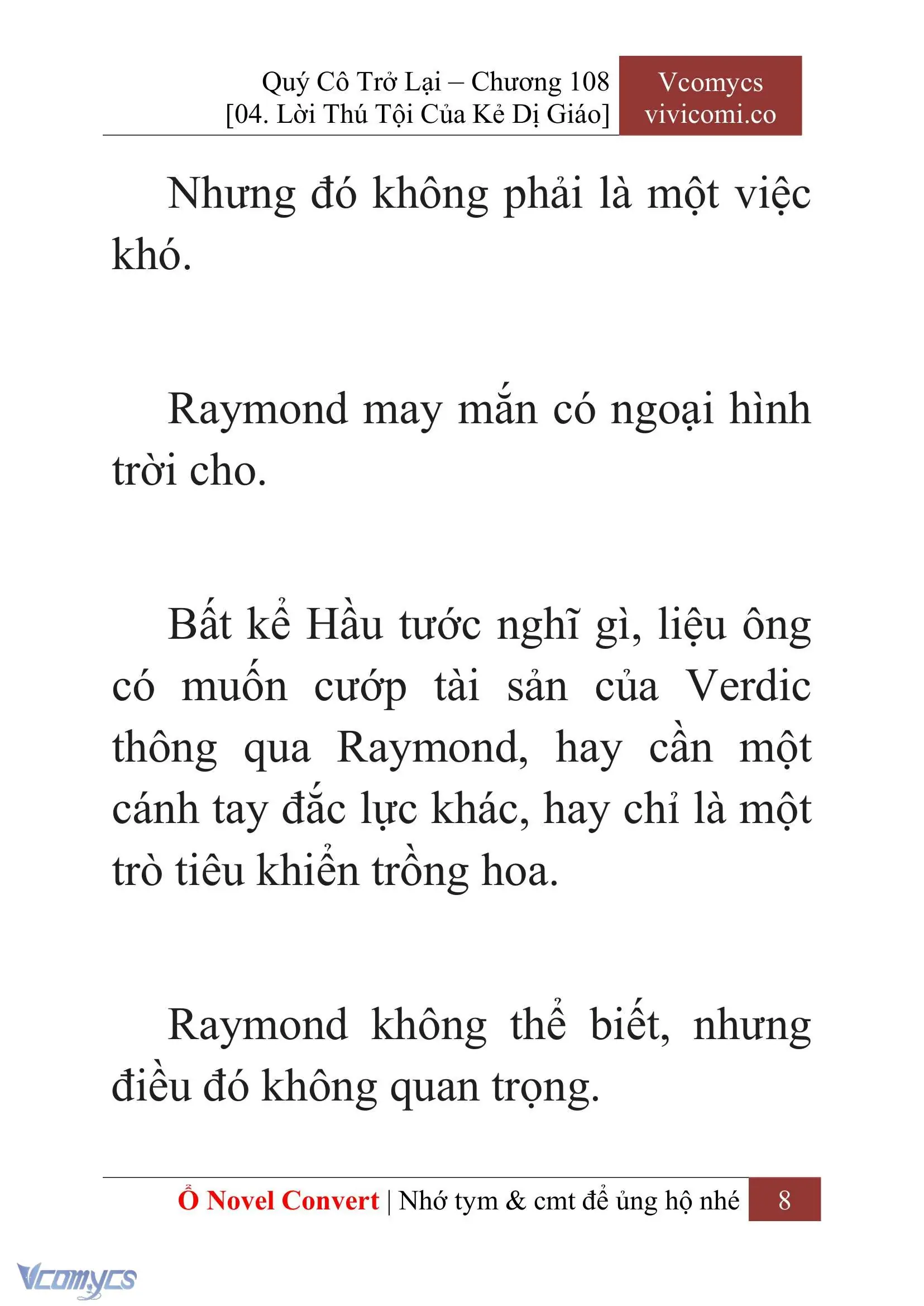 [Novel] Quý Cô Trở Lại Chapter 108 - Trang 11