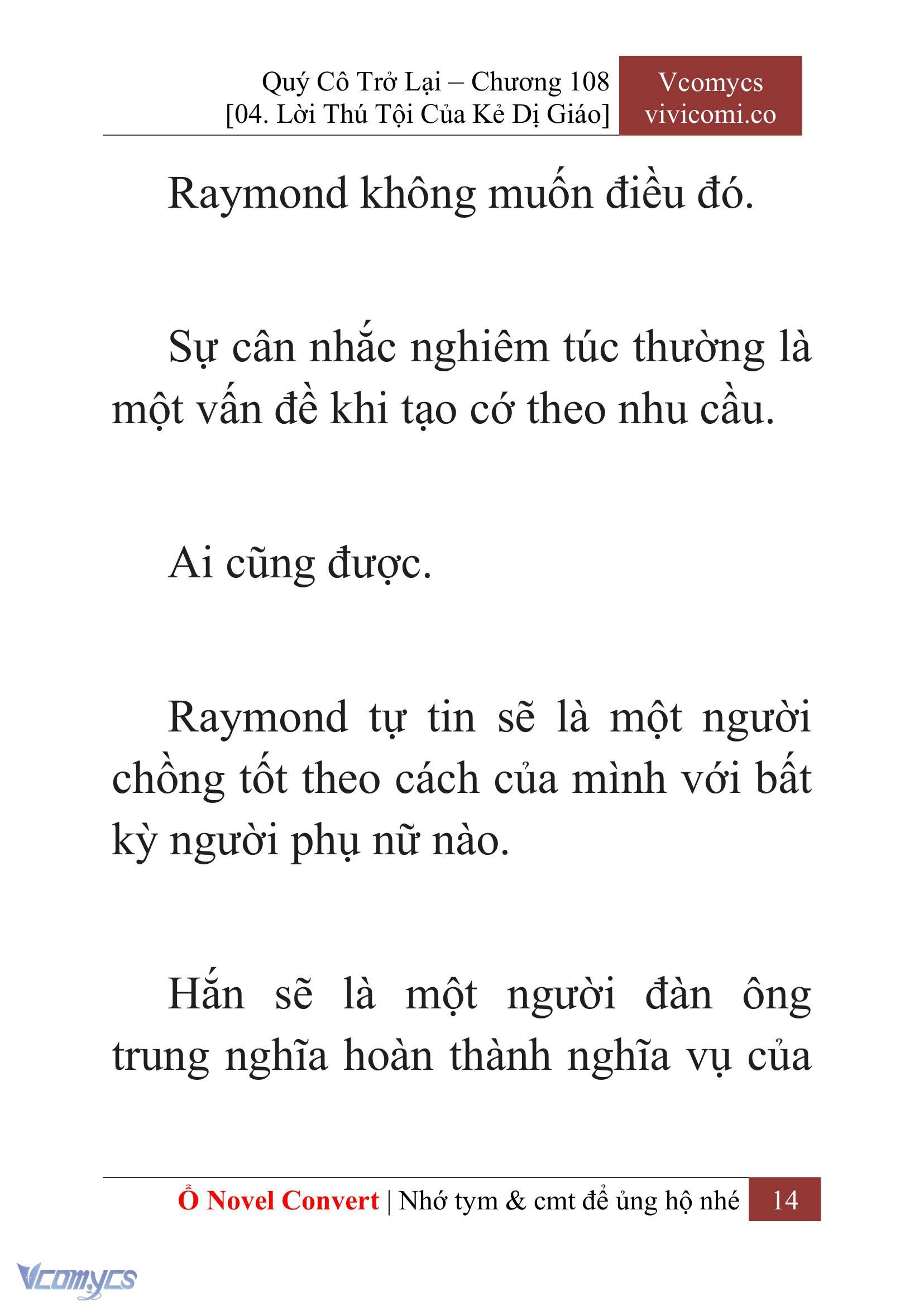 [Novel] Quý Cô Trở Lại Chapter 108 - Trang 17
