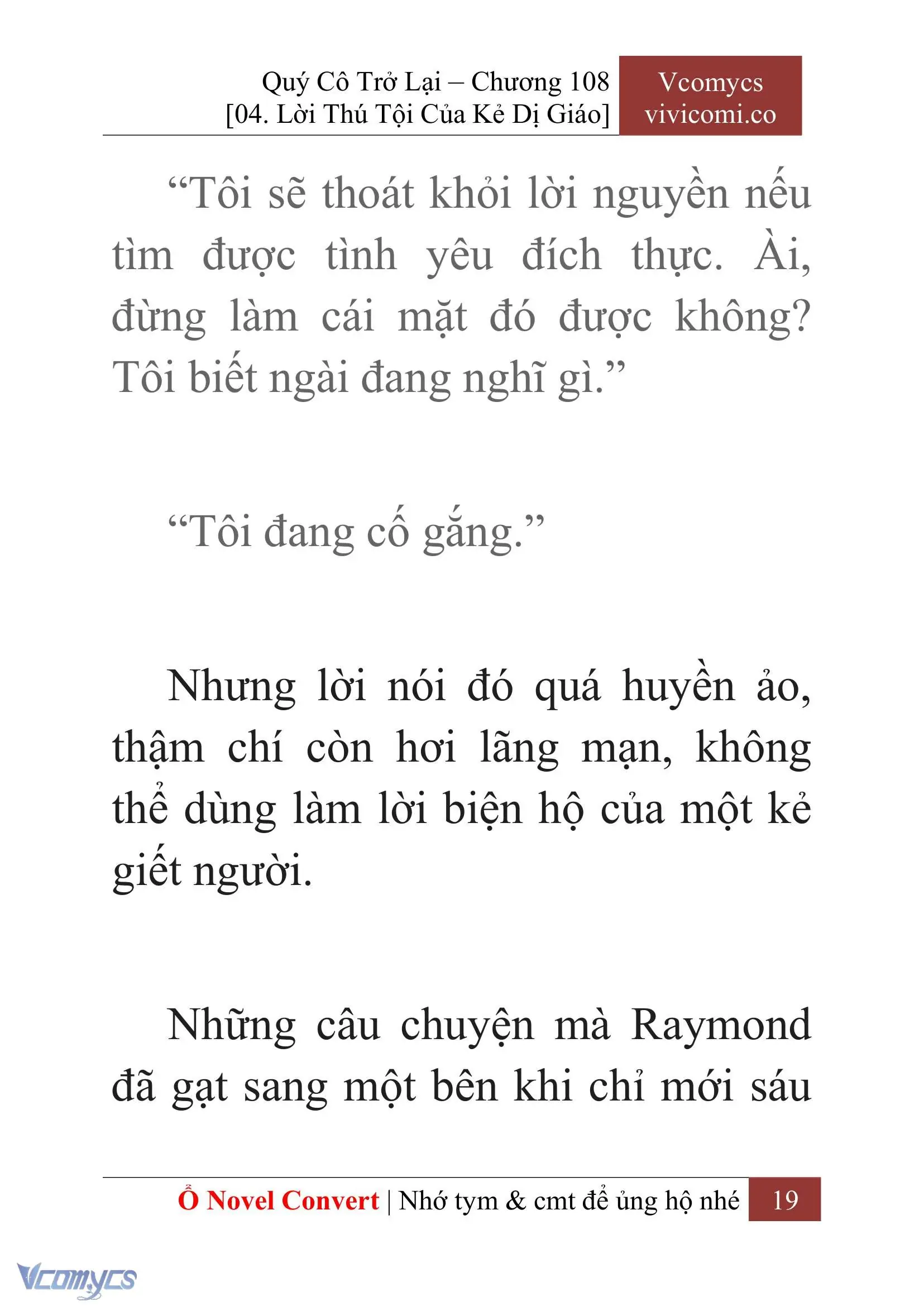 [Novel] Quý Cô Trở Lại Chapter 108 - Trang 22