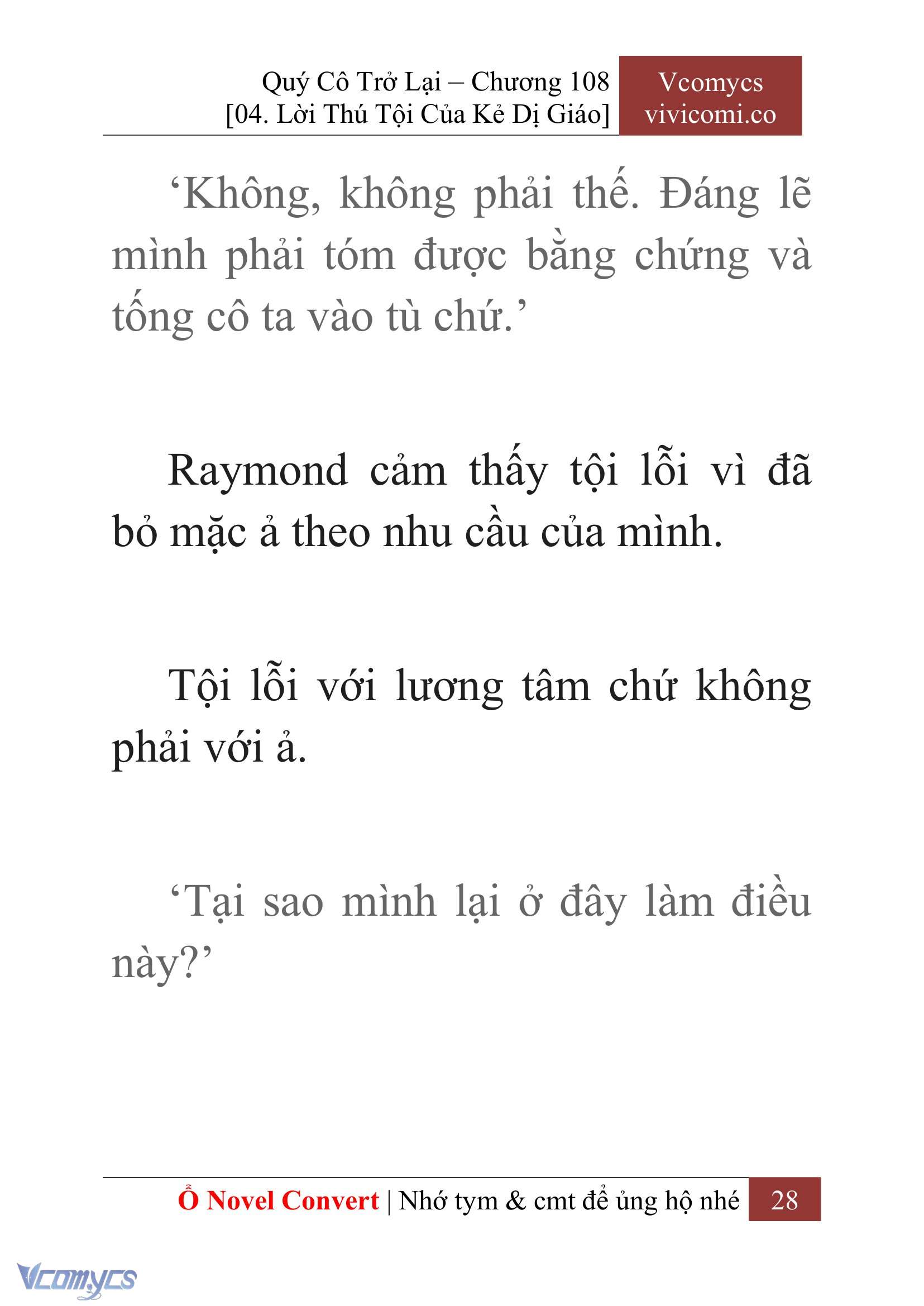 [Novel] Quý Cô Trở Lại Chapter 108 - Trang 31