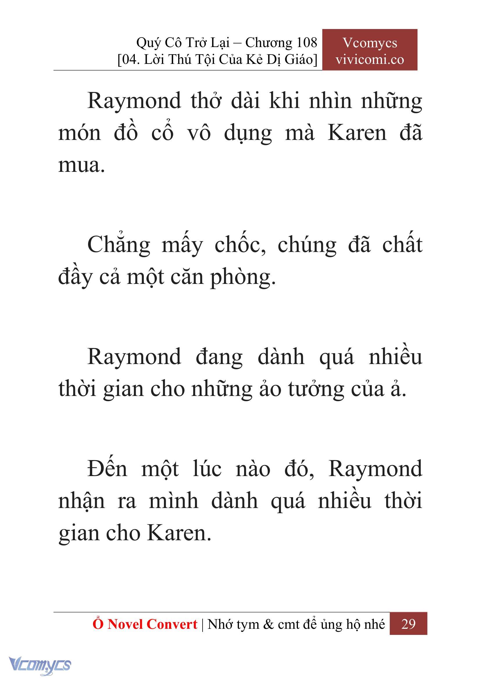[Novel] Quý Cô Trở Lại Chapter 108 - Trang 32