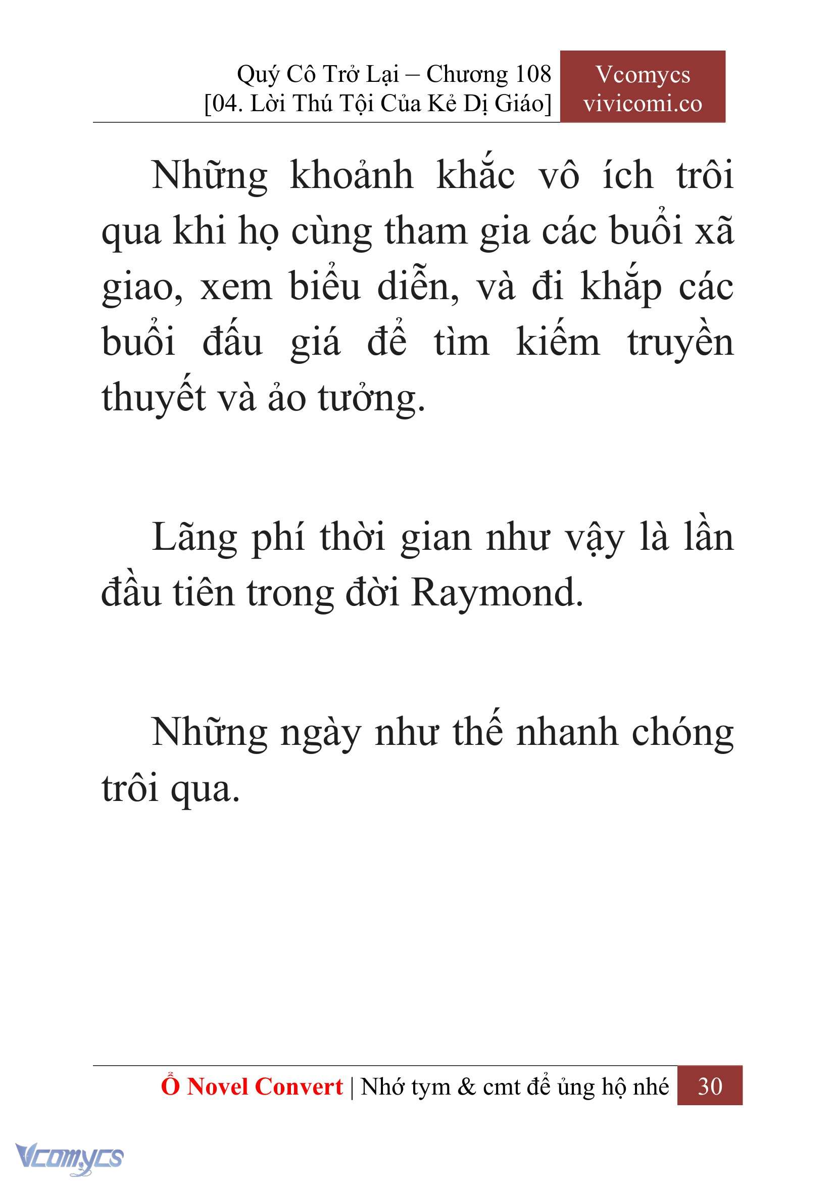 [Novel] Quý Cô Trở Lại Chapter 108 - Trang 33