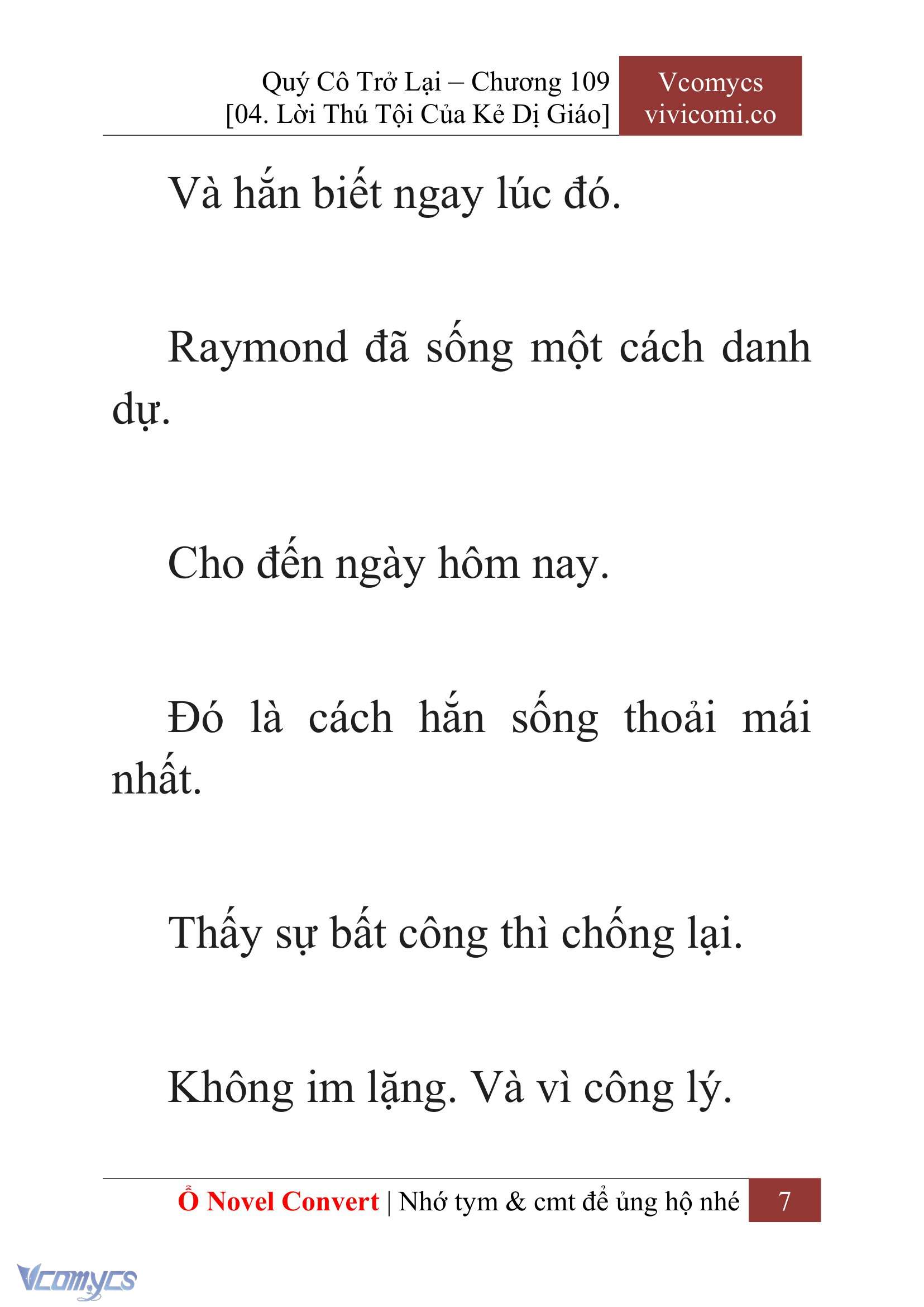[Novel] Quý Cô Trở Lại Chapter 109 - Trang 10