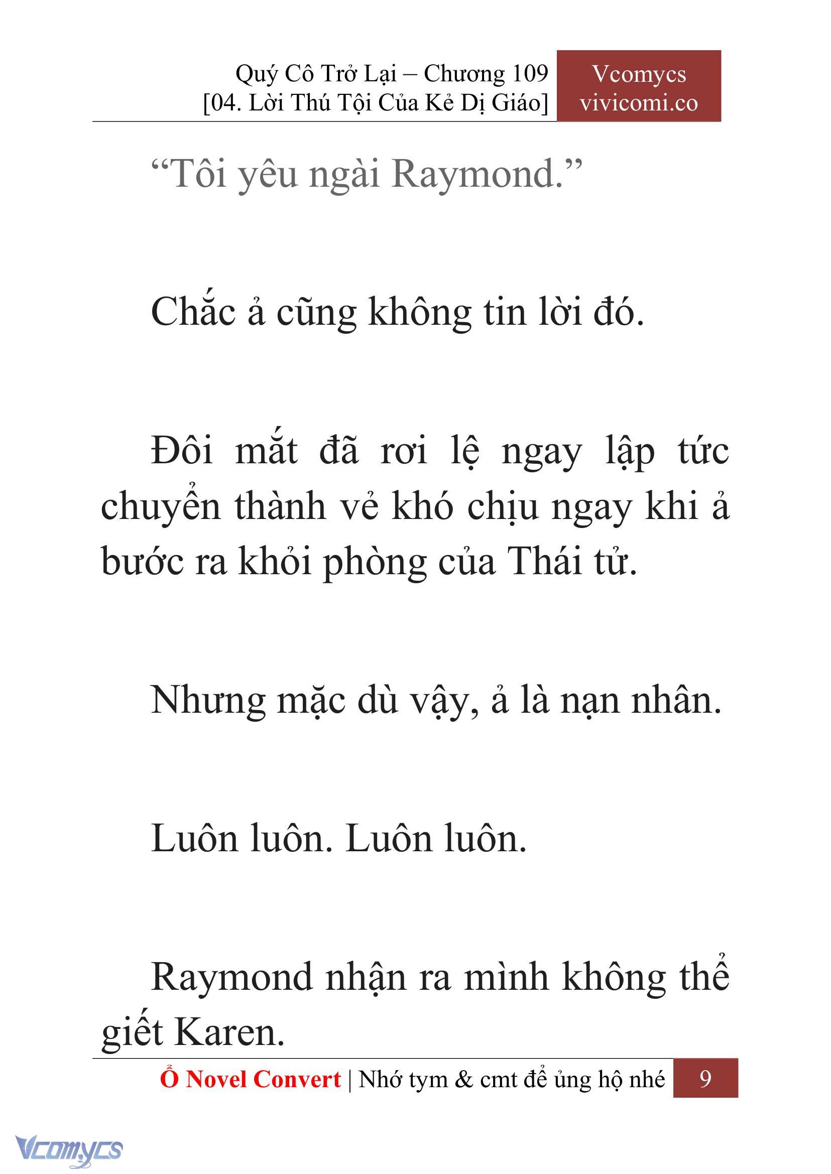 [Novel] Quý Cô Trở Lại Chapter 109 - Trang 12