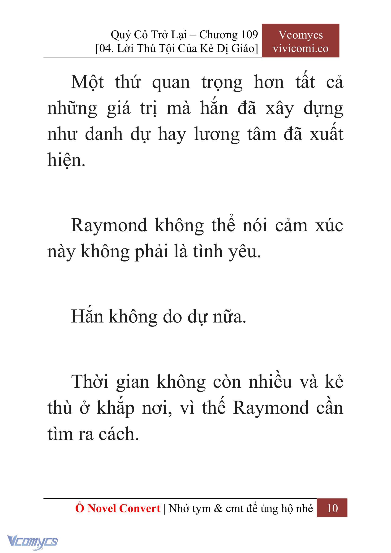 [Novel] Quý Cô Trở Lại Chapter 109 - Trang 13