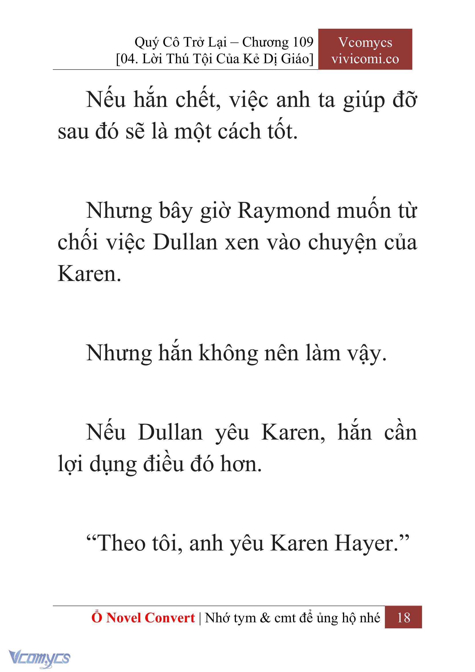 [Novel] Quý Cô Trở Lại Chapter 109 - Trang 21