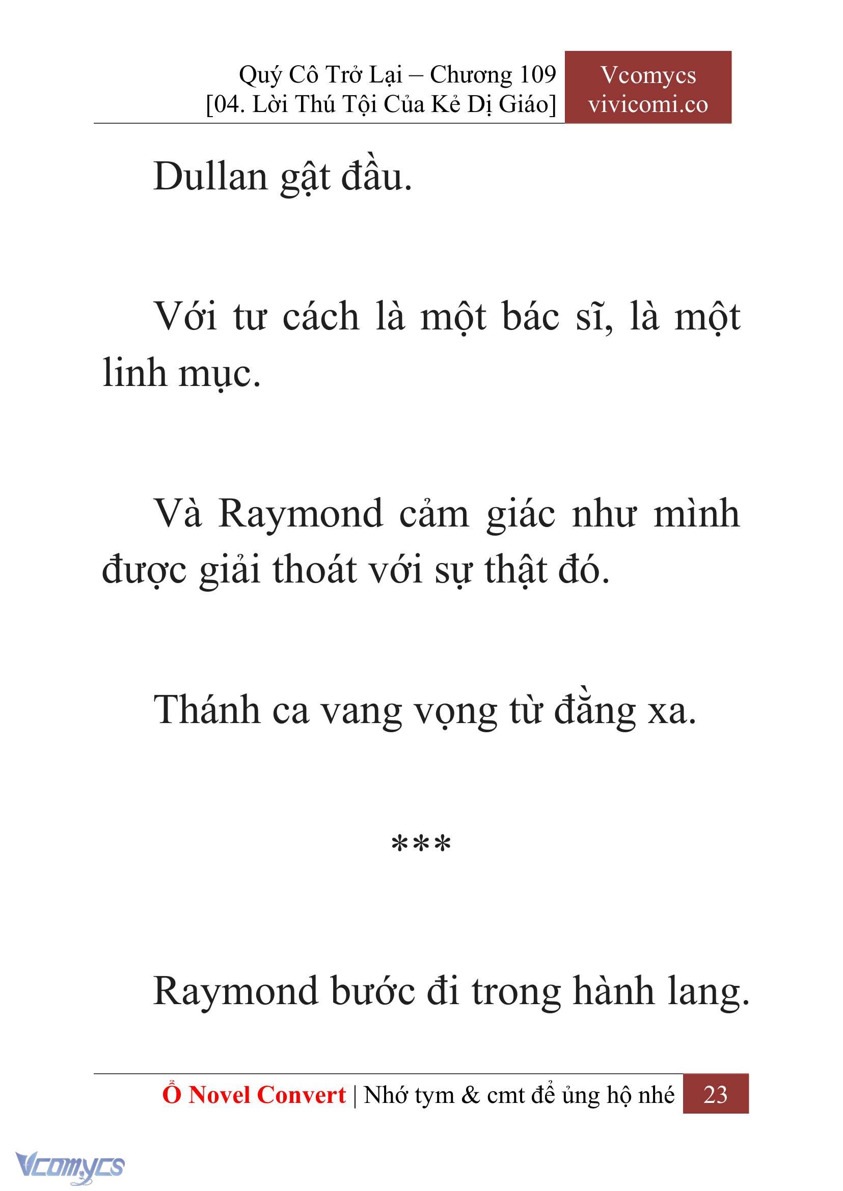 [Novel] Quý Cô Trở Lại Chapter 109 - Trang 26