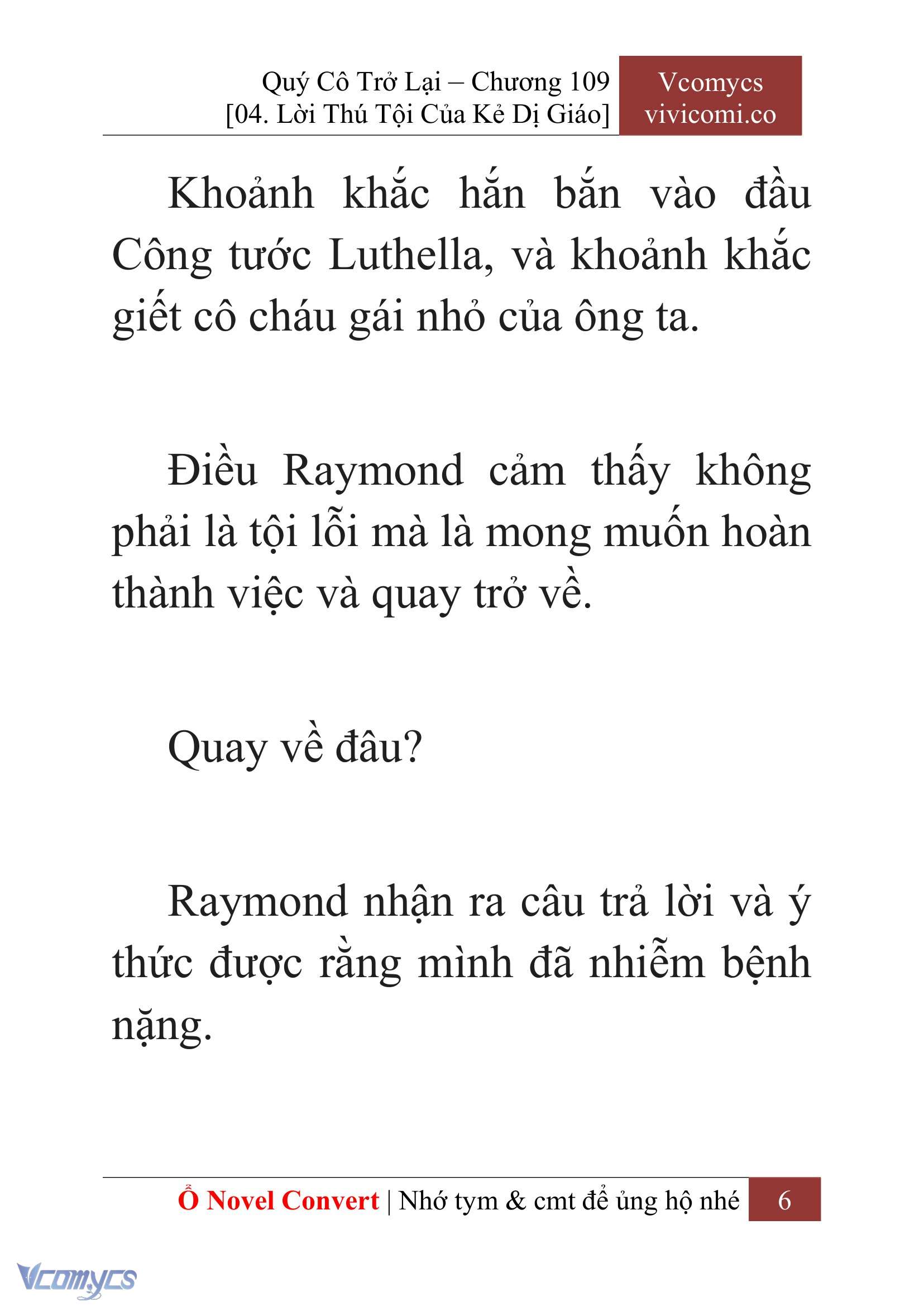 [Novel] Quý Cô Trở Lại Chapter 109 - Trang 9