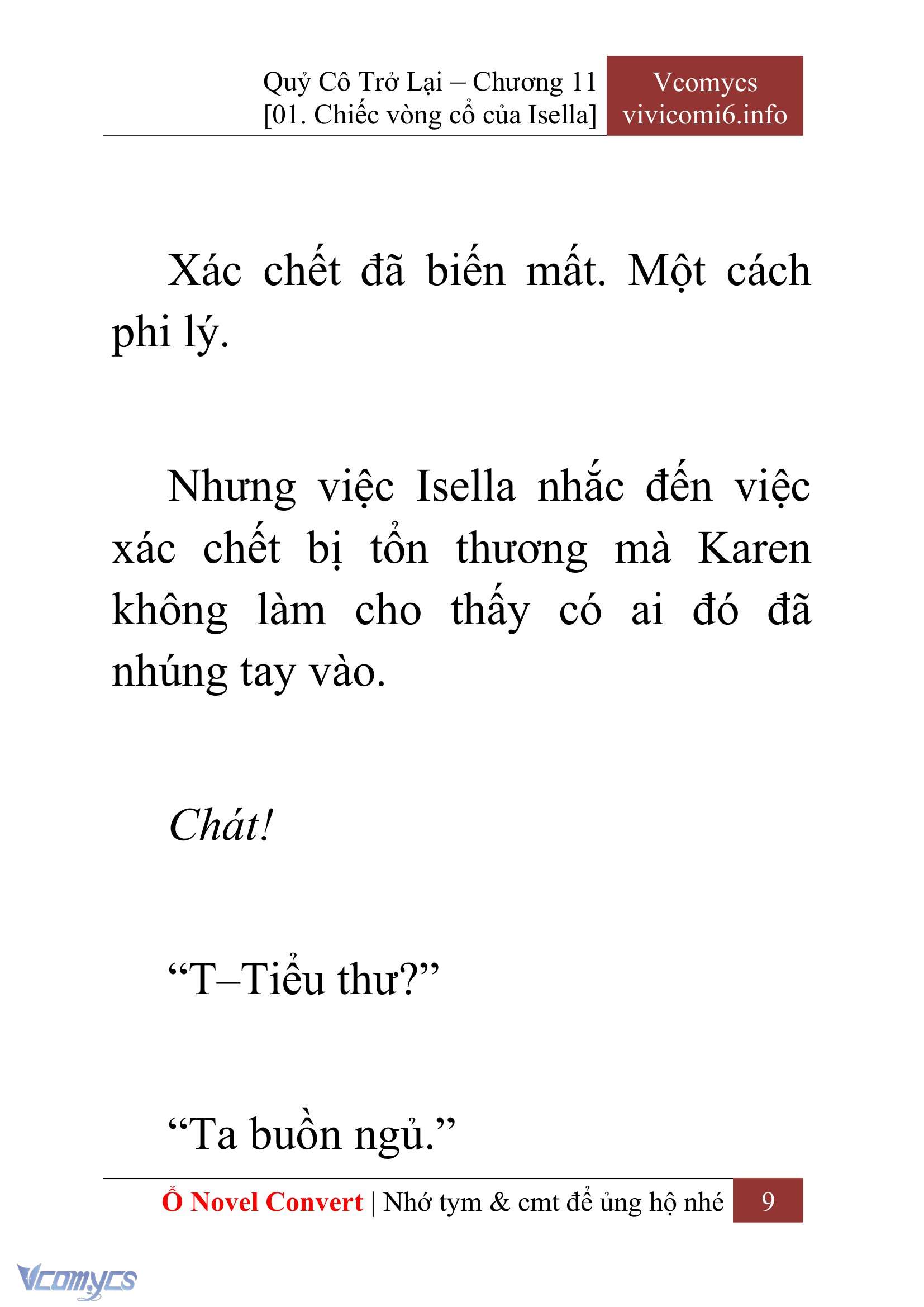 [Novel] Quý Cô Trở Lại Chapter 11 - Trang 12