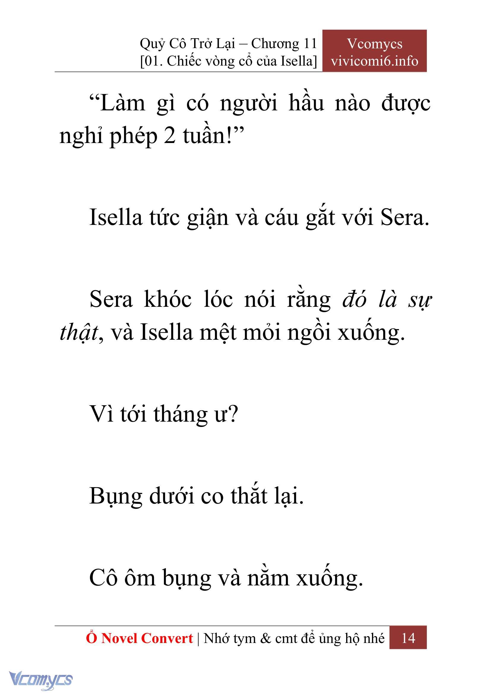 [Novel] Quý Cô Trở Lại Chapter 11 - Trang 17