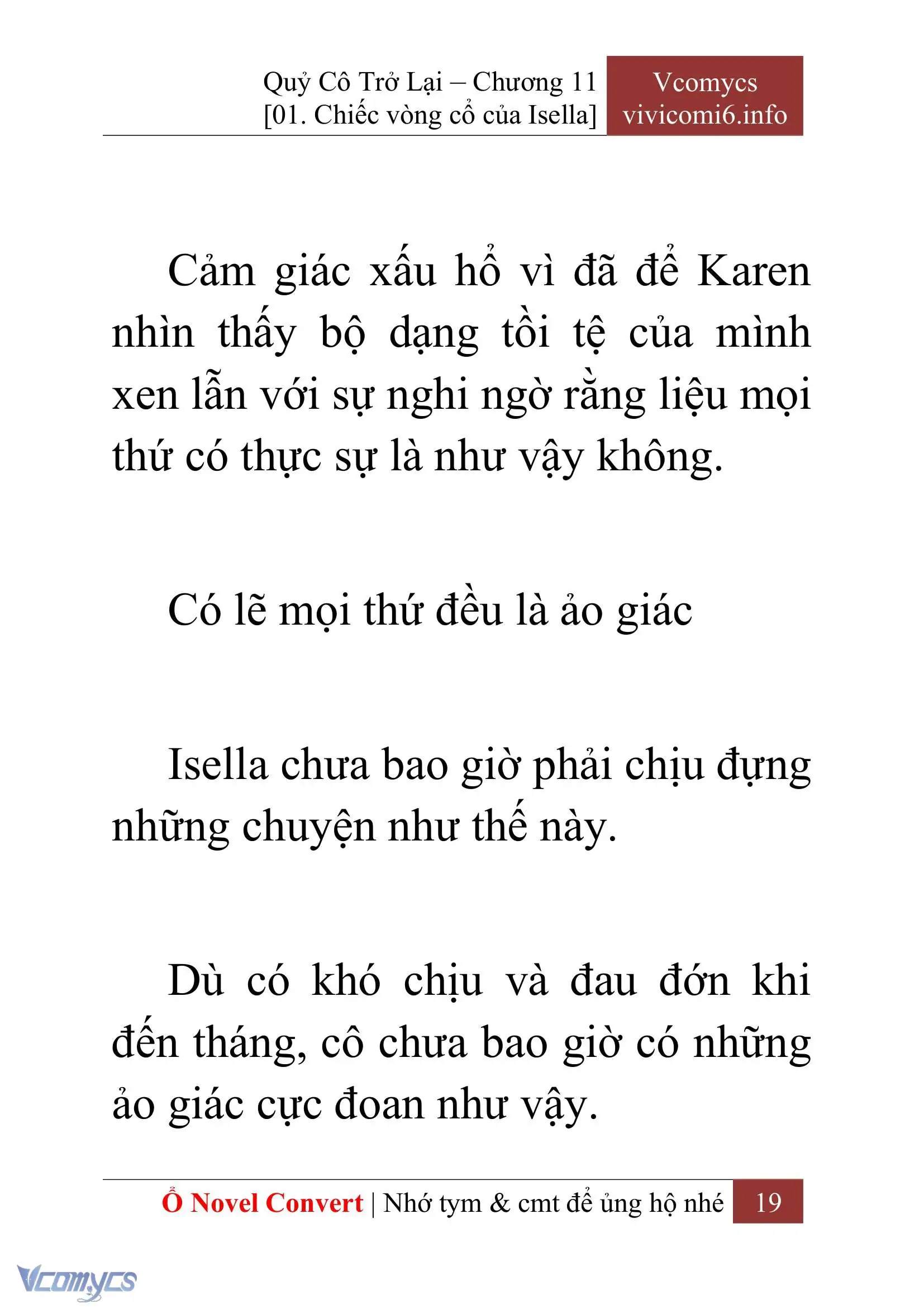 [Novel] Quý Cô Trở Lại Chapter 11 - Trang 22