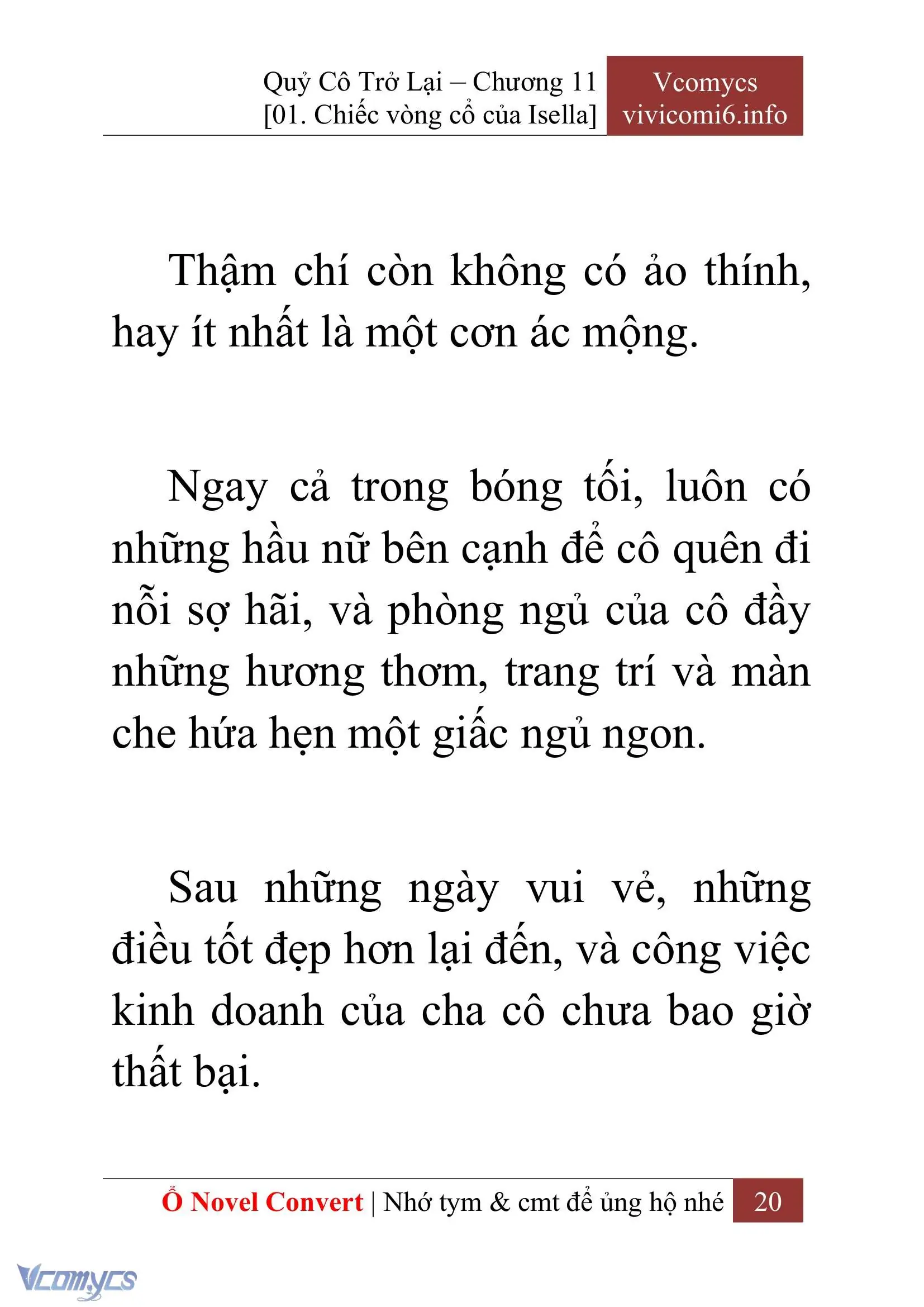 [Novel] Quý Cô Trở Lại Chapter 11 - Trang 23