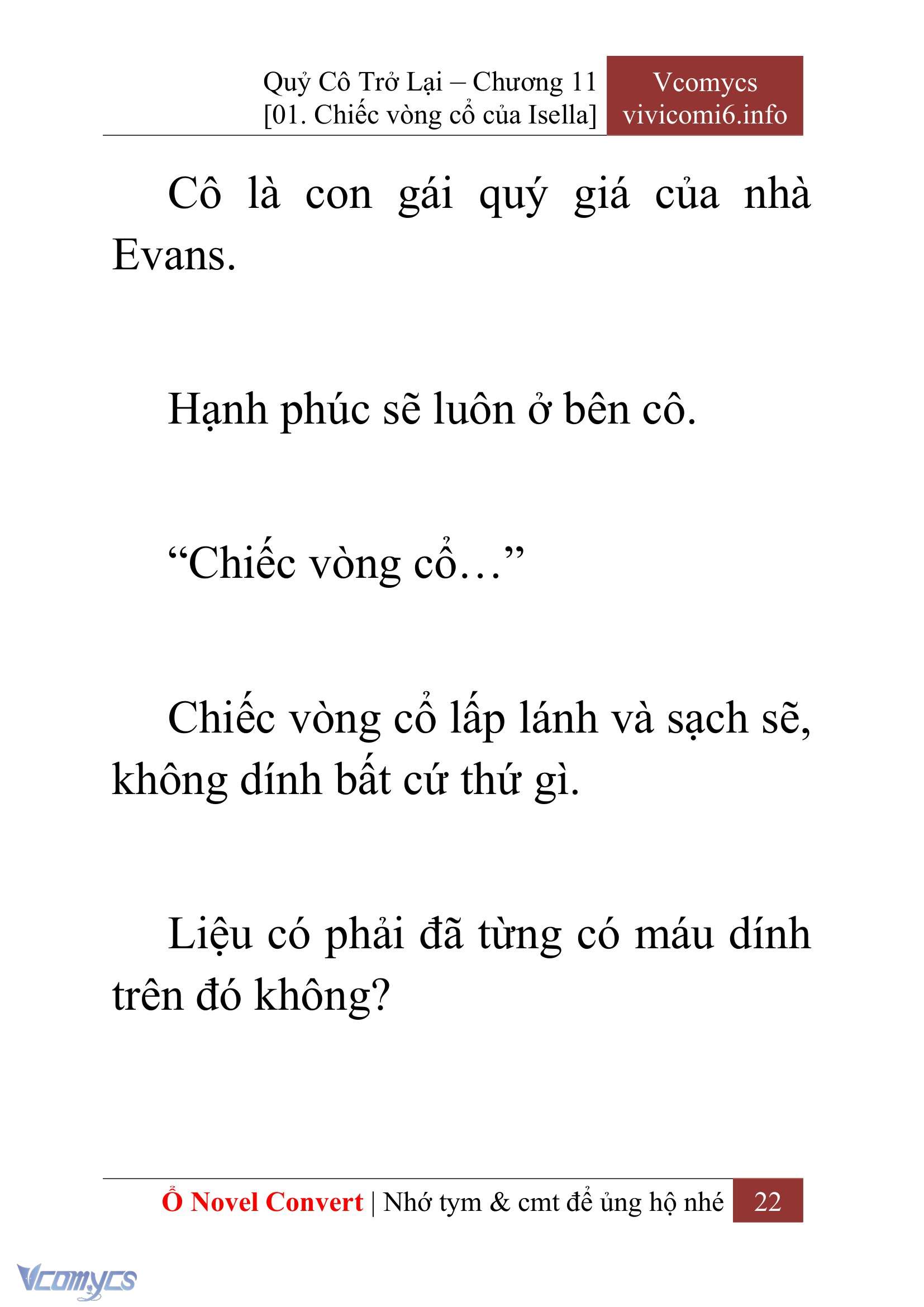 [Novel] Quý Cô Trở Lại Chapter 11 - Trang 25