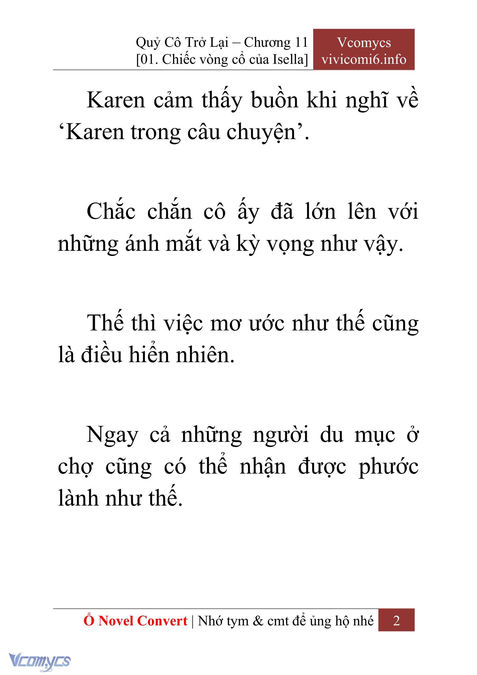 [Novel] Quý Cô Trở Lại Chapter 11 - Trang 5