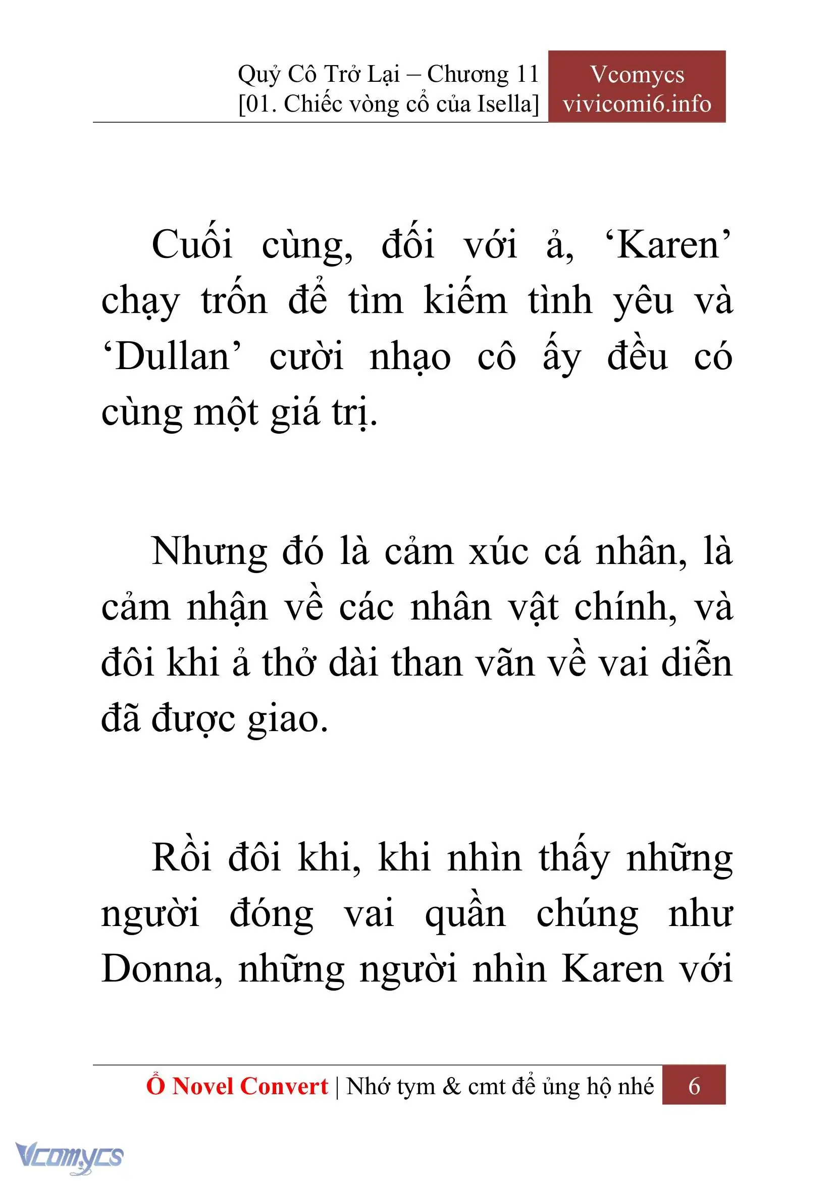 [Novel] Quý Cô Trở Lại Chapter 11 - Trang 9