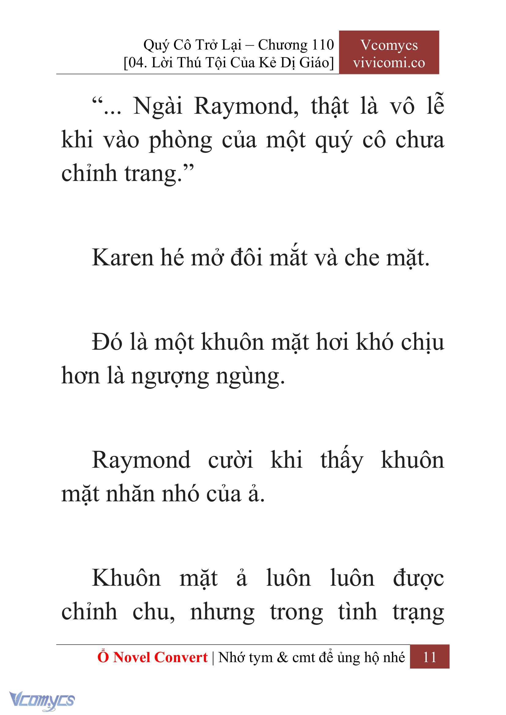 [Novel] Quý Cô Trở Lại Chapter 110 - Trang 14