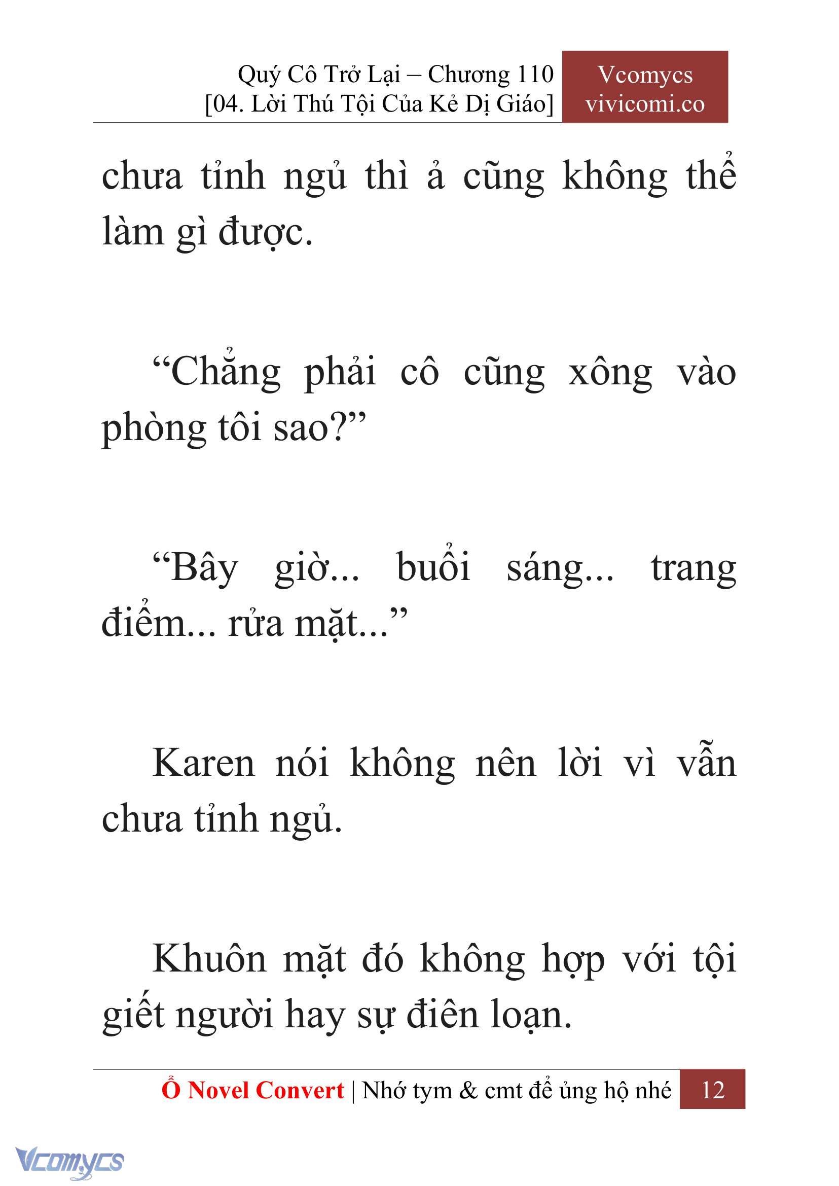 [Novel] Quý Cô Trở Lại Chapter 110 - Trang 15