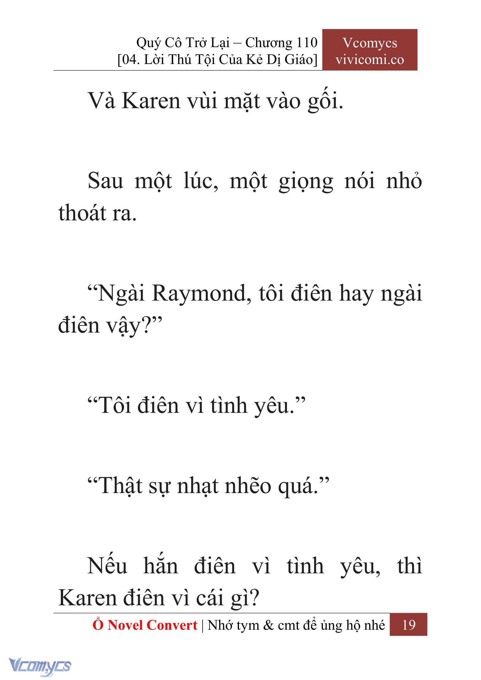 [Novel] Quý Cô Trở Lại Chapter 110 - Trang 22