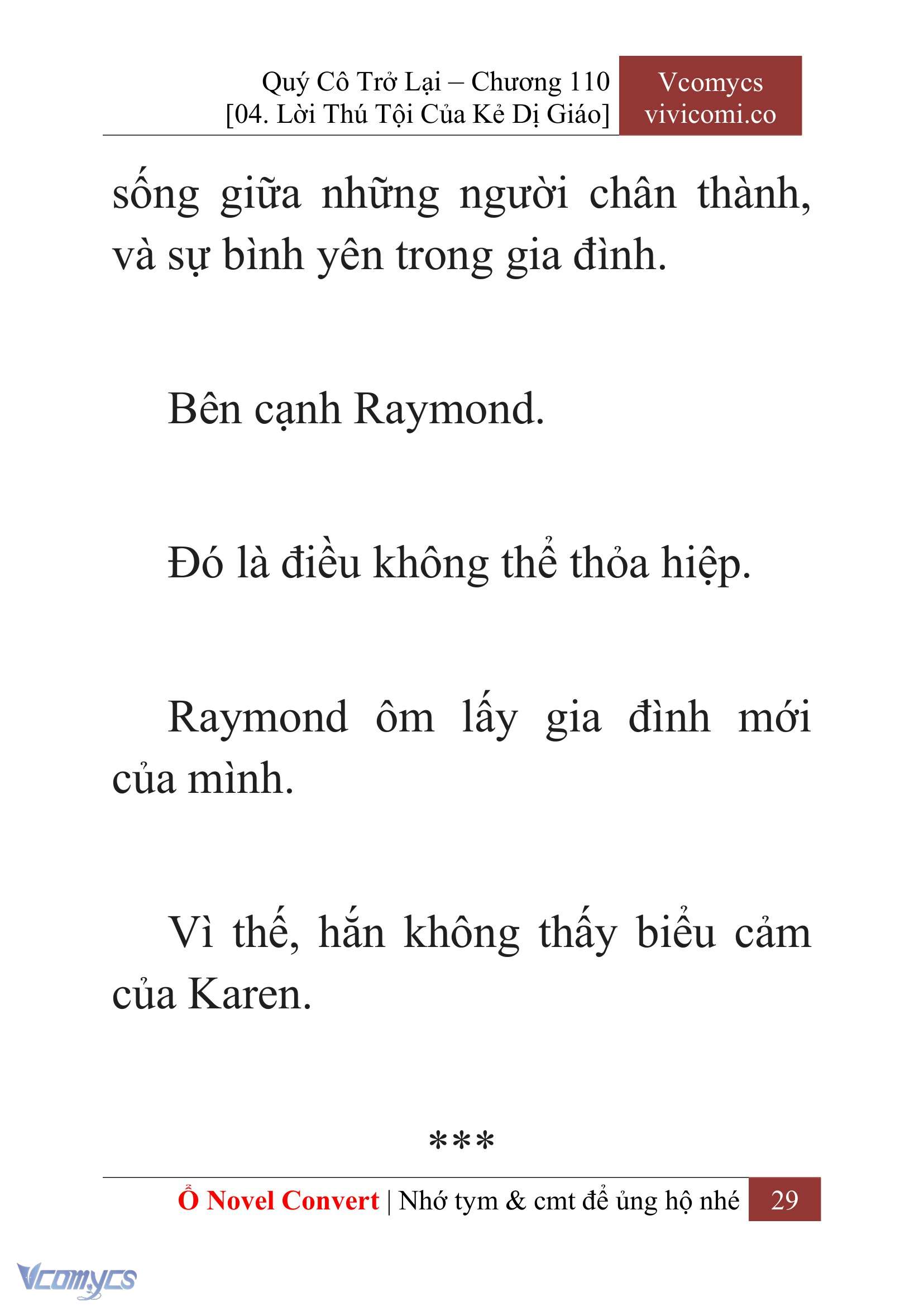 [Novel] Quý Cô Trở Lại Chapter 110 - Trang 32