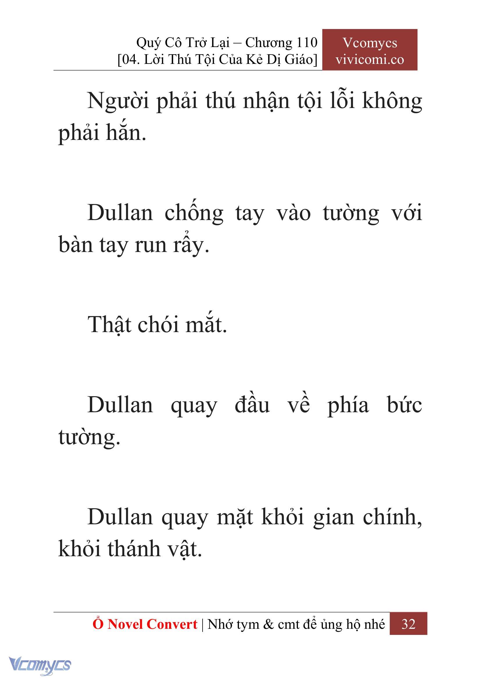 [Novel] Quý Cô Trở Lại Chapter 110 - Trang 35