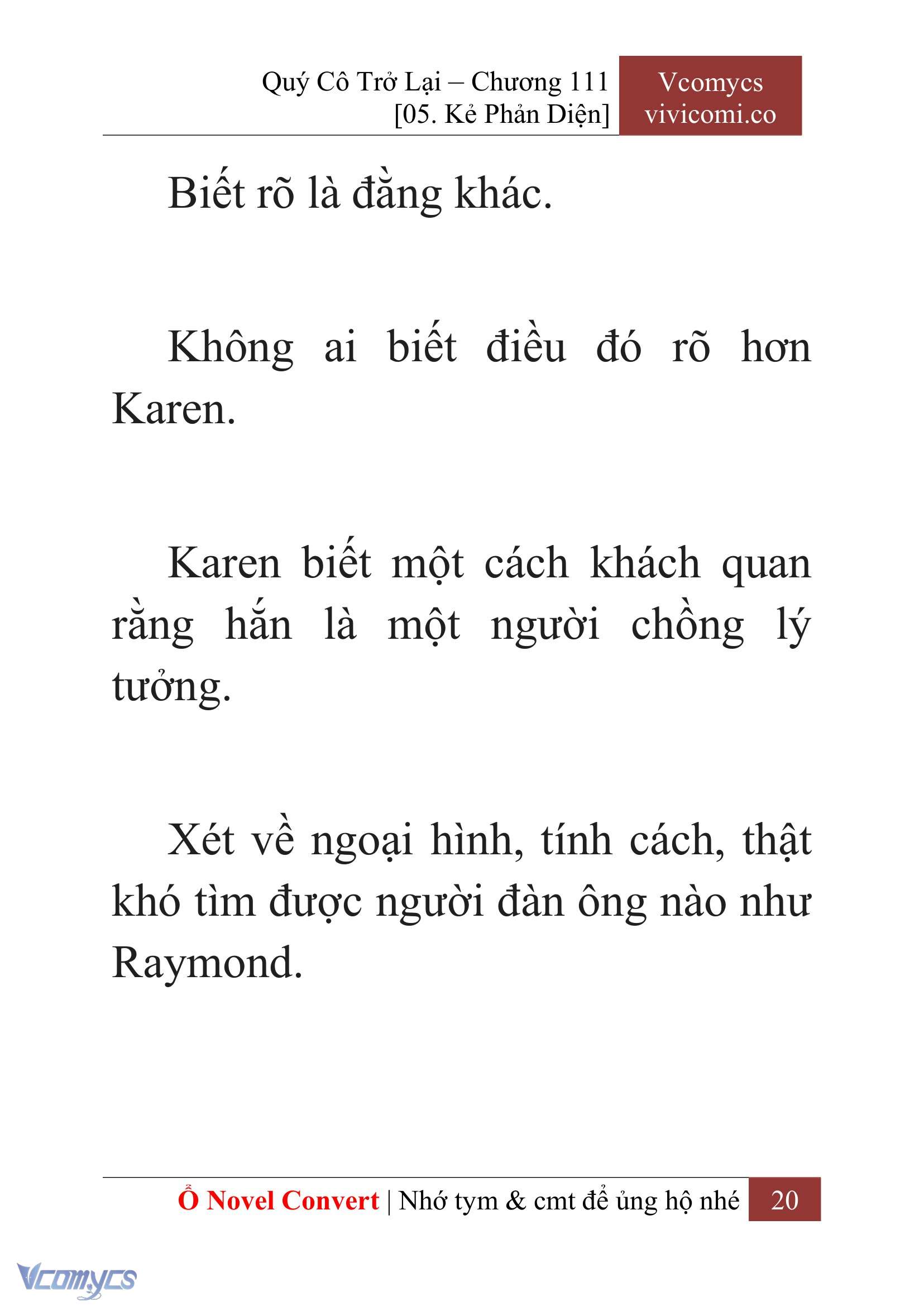 [Novel] Quý Cô Trở Lại Chapter 111 - Trang 23
