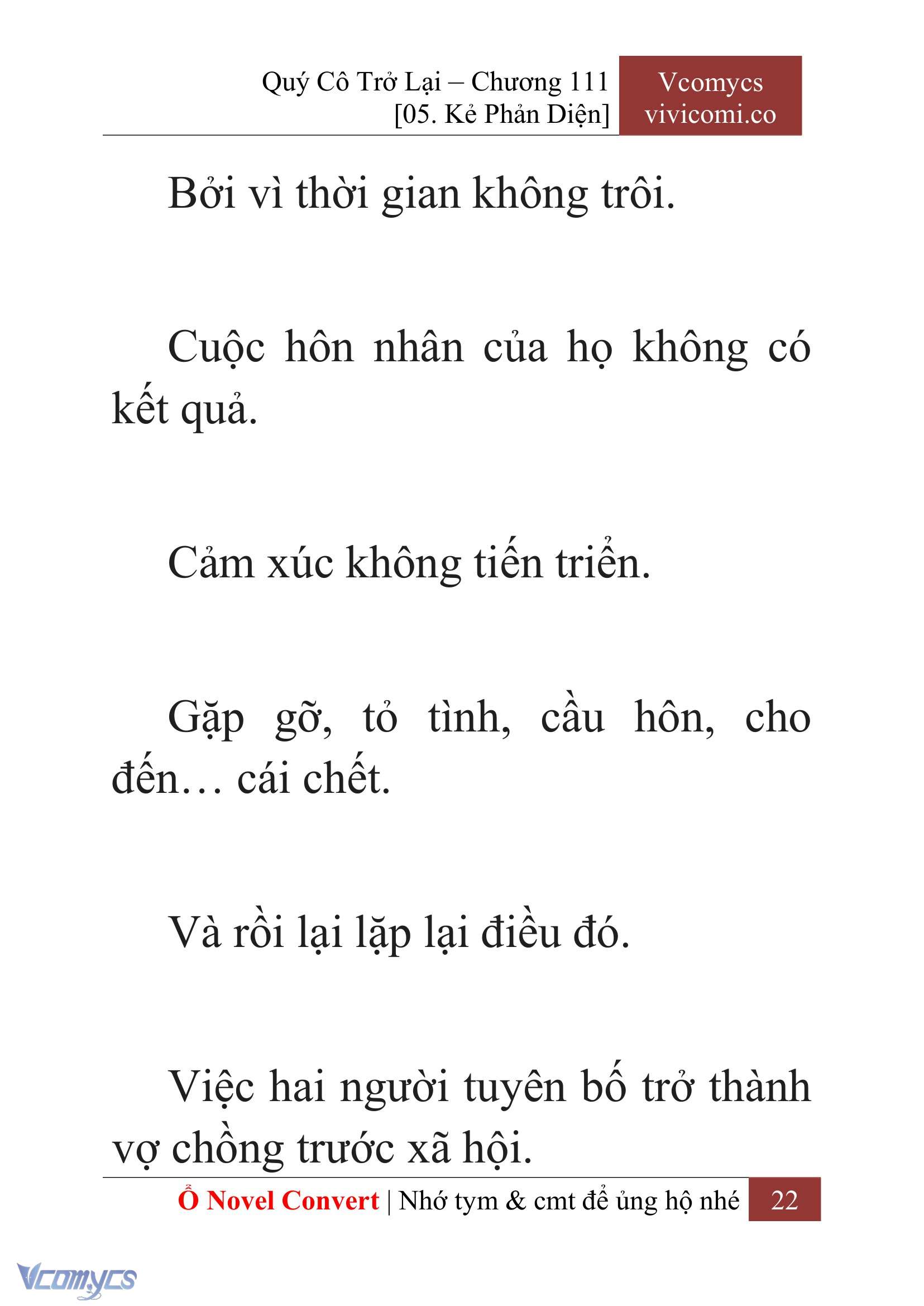 [Novel] Quý Cô Trở Lại Chapter 111 - Trang 25