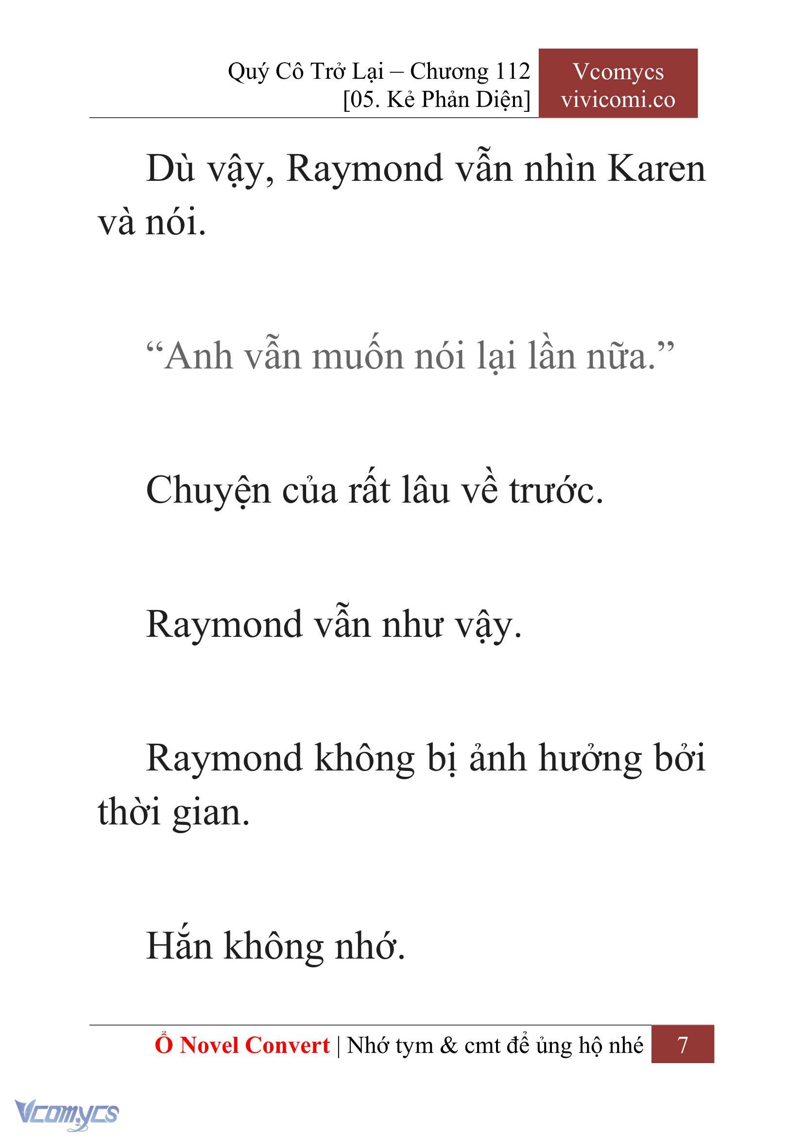 [Novel] Quý Cô Trở Lại Chapter 112 - Trang 10